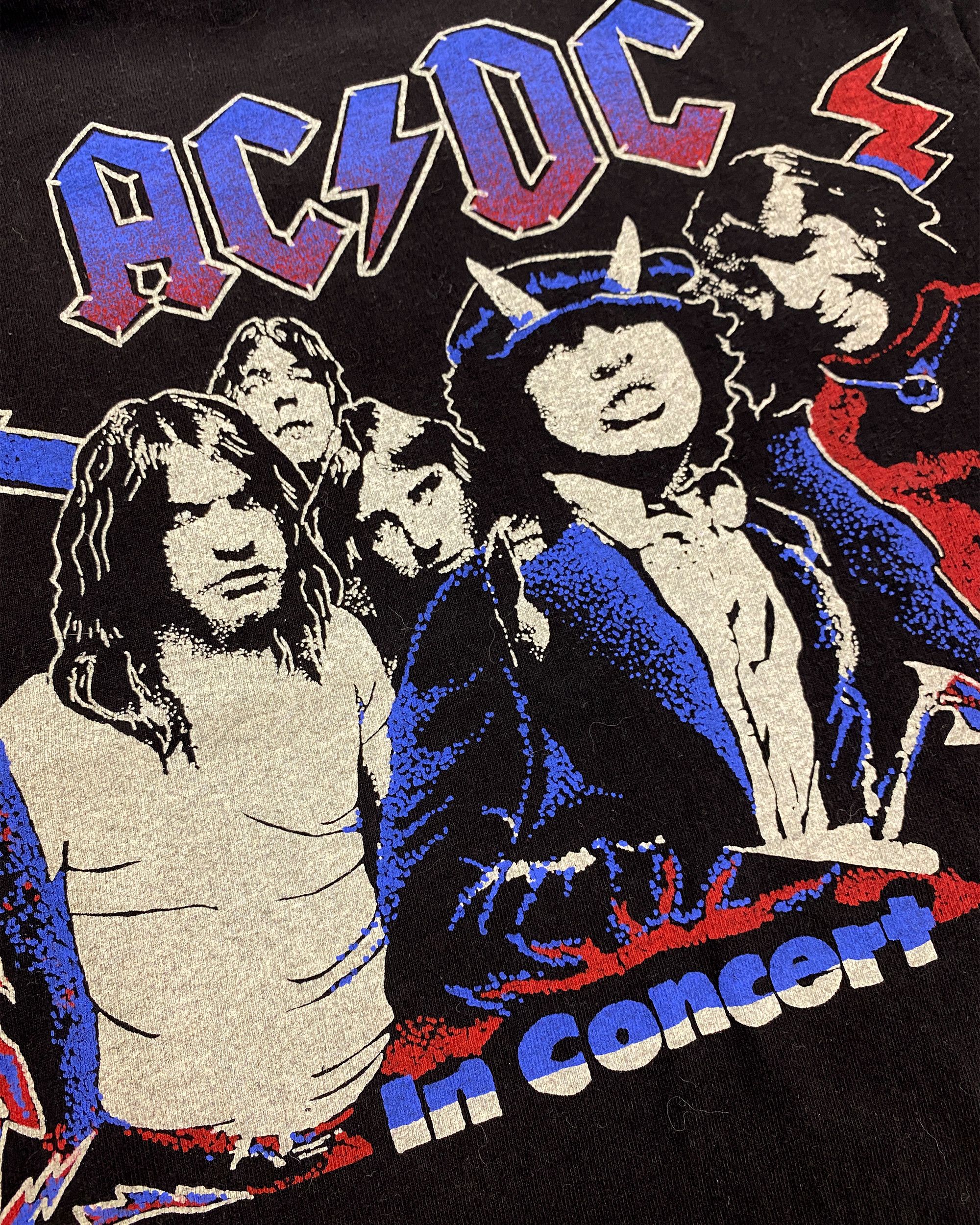 AC/DC × Vintage Band Single Stitch T-Shirt Size US M / EU 48-50 / 2 - 4 Thumbnail