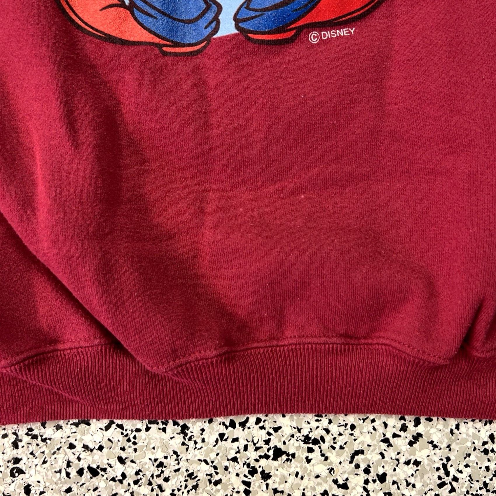 Hanes VINTAGE Hanes Disney Mickey Sweatshirt Mens XL Red Crewneck Graphic Print 90s Cartoon Goofy Size US XL / EU 56 / 4 - 3 Thumbnail