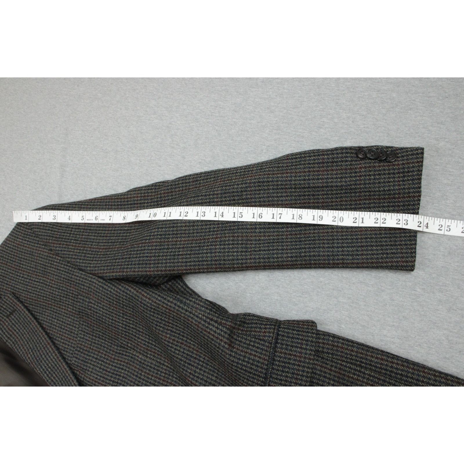 Lauren Ralph Lauren Lauren Ralph Lauren Blazer Mens 44R 100% Wool Houndstooth Size 44R - 8 Thumbnail