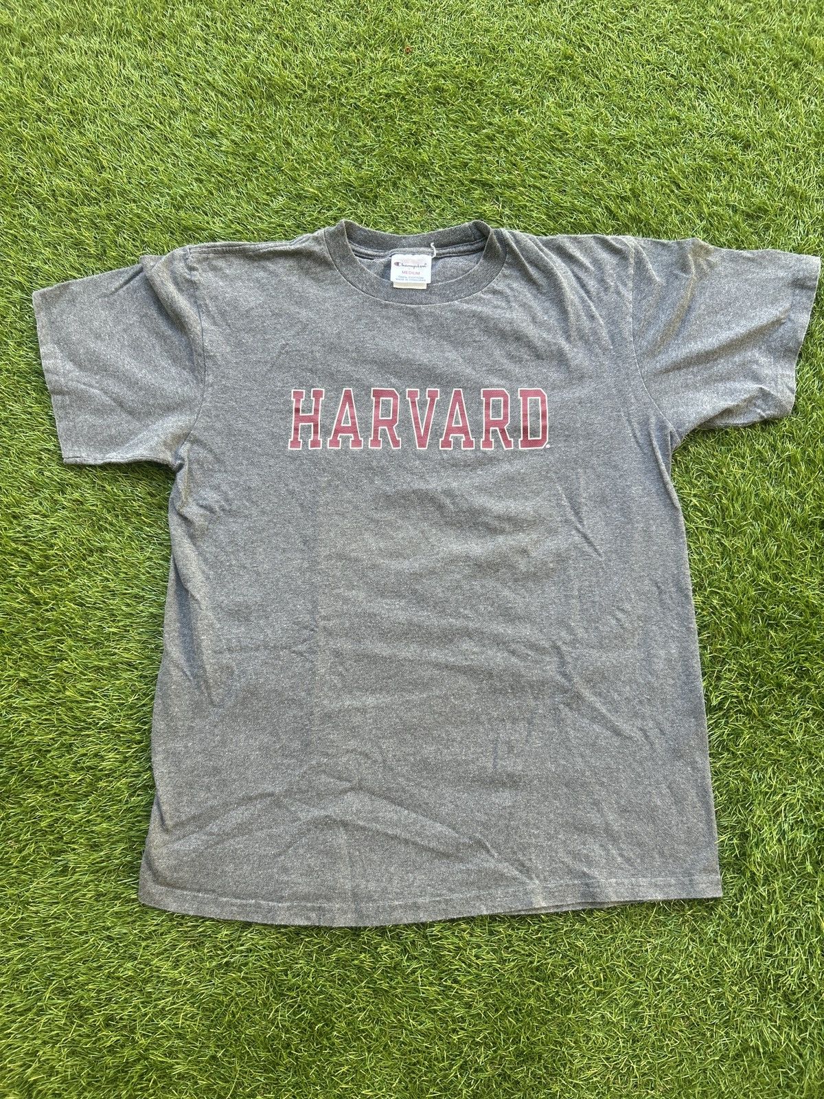 Vintage Vintage Champion Harvard University t shirt Size US M / EU 48-50 / 2 - 1 Thumbnail
