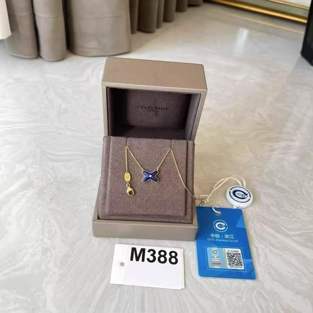 Other CHAUMET Liens Lapis Diamond Necklace NM, Box, CCI M388 Size ONE SIZE - 1 Thumbnail