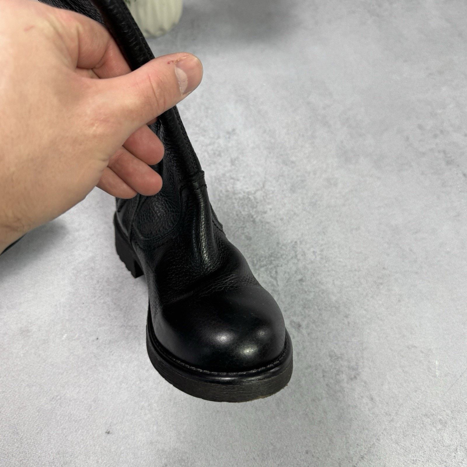Harley Davidson Harley Davidson Women Leather Biker High Boots Size Us 6 Size US 6 / IT 36 - 16 Thumbnail