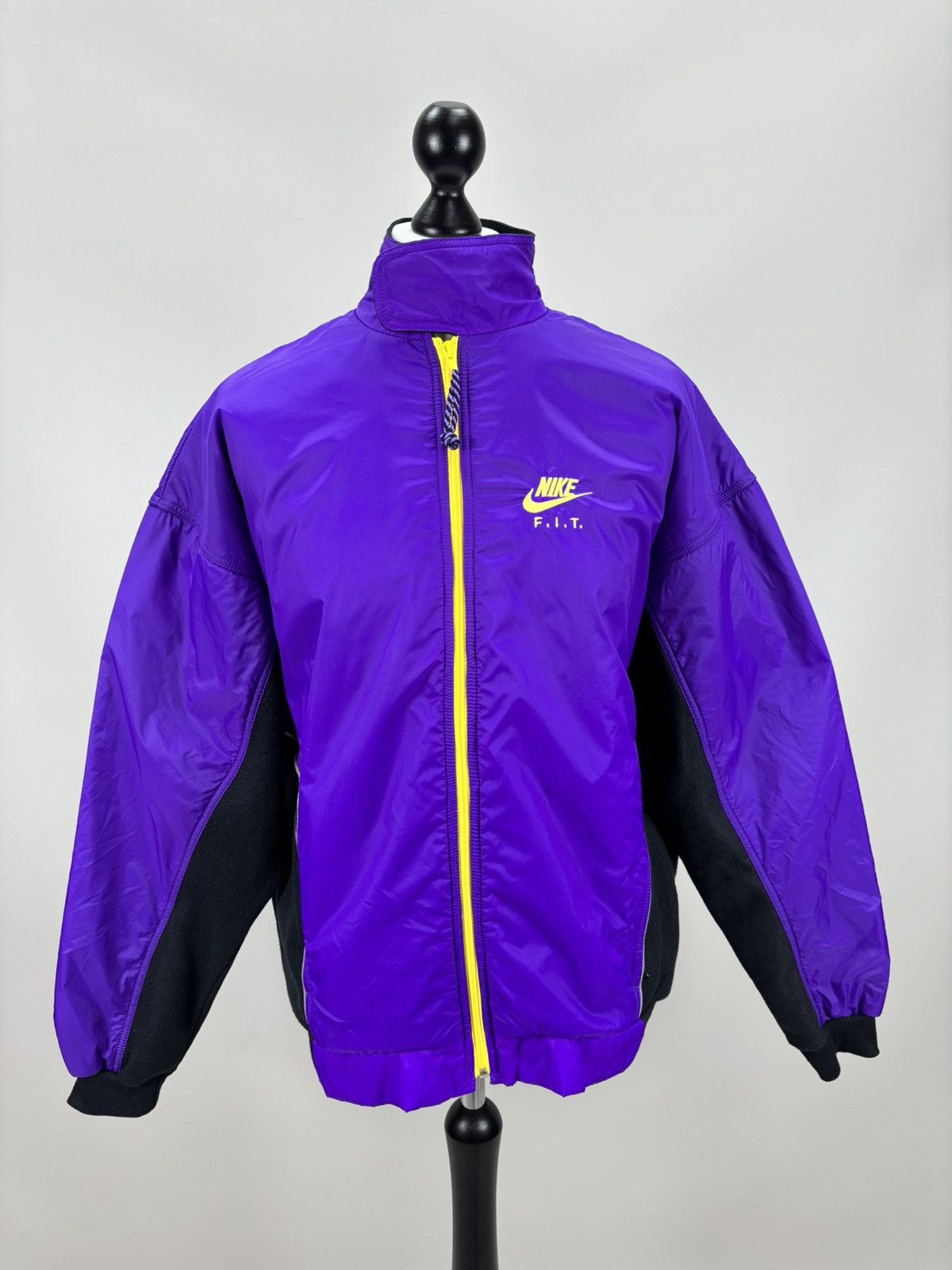 Nike × Vintage Mens vintage fleece jacket Nike F.I.T Size XL Size US XL / EU 56 / 4 - 2 Thumbnail