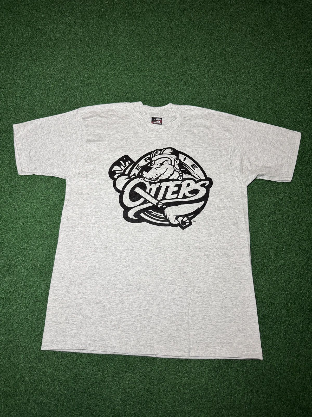 Fruit Of The Loom Vintage Erie Otters Hockey 90s Large 21x29 T Shirt Size US L / EU 52-54 / 3 - 1 Thumbnail