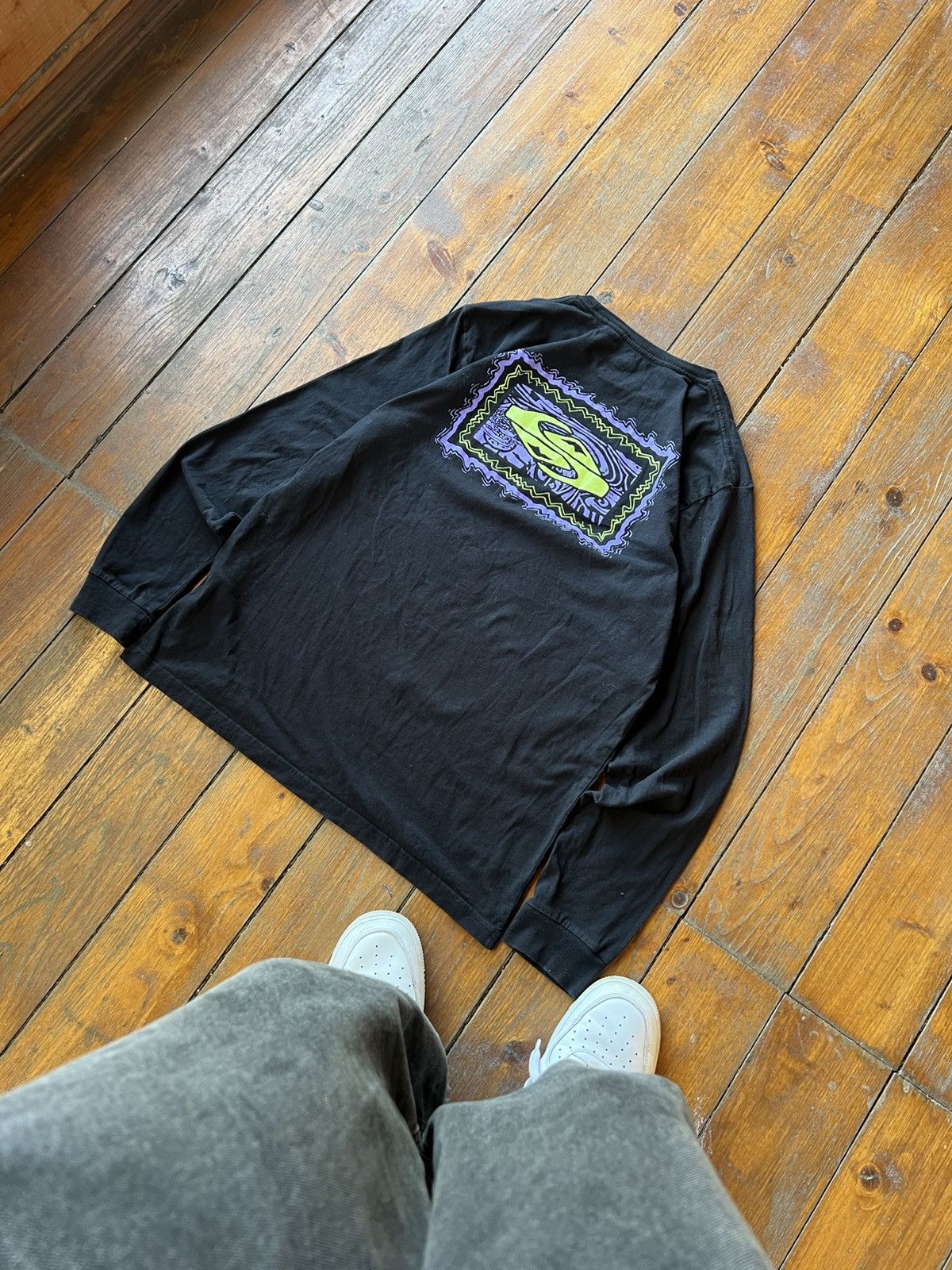 Quiksilver 2022 QUIKSILVER TAKING ROOTS LONGSLEEVE T SHIRT GTAPHIC SZ L Size US L / EU 52-54 / 3 - 1 Thumbnail