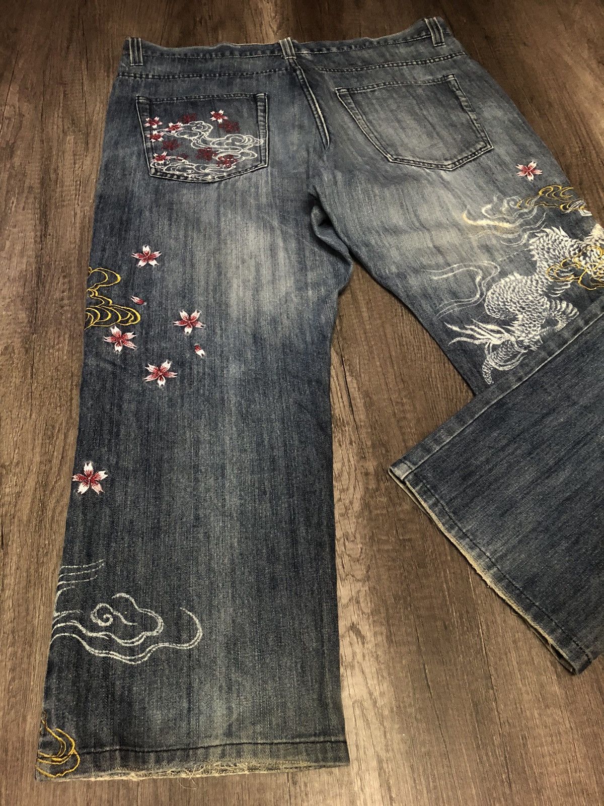 Designer × Japanese Brand VOMANIE JAPANESE JEANS SUKAJAN STYLE Size US 40 / EU 56 - 13 Thumbnail
