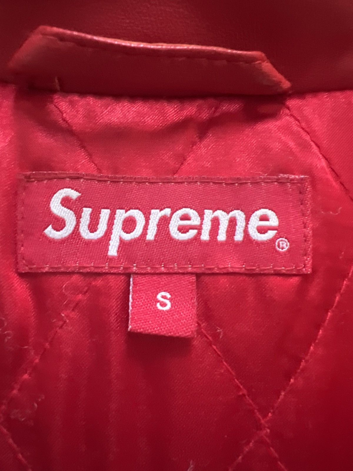 Supreme Supreme Leather Playboy Jacket Size US S / EU 44-46 / 1 - 4 Thumbnail