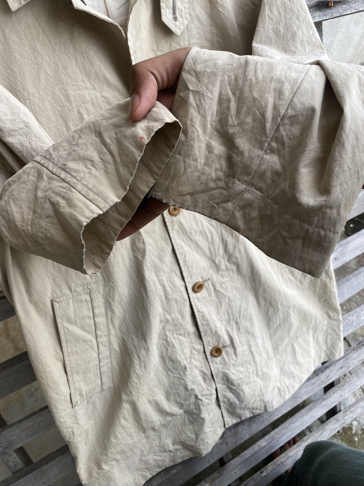 Margaret Howell Vintage Margaret Howell Trench Coat Jacket Size L / US 10 / IT 46 - 11 Thumbnail