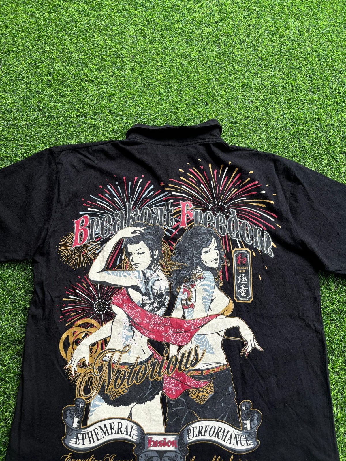 Hysteric Glamour Japanese Breakout Freedom Shirt Size US XL / EU 56 / 4 - 5 Thumbnail