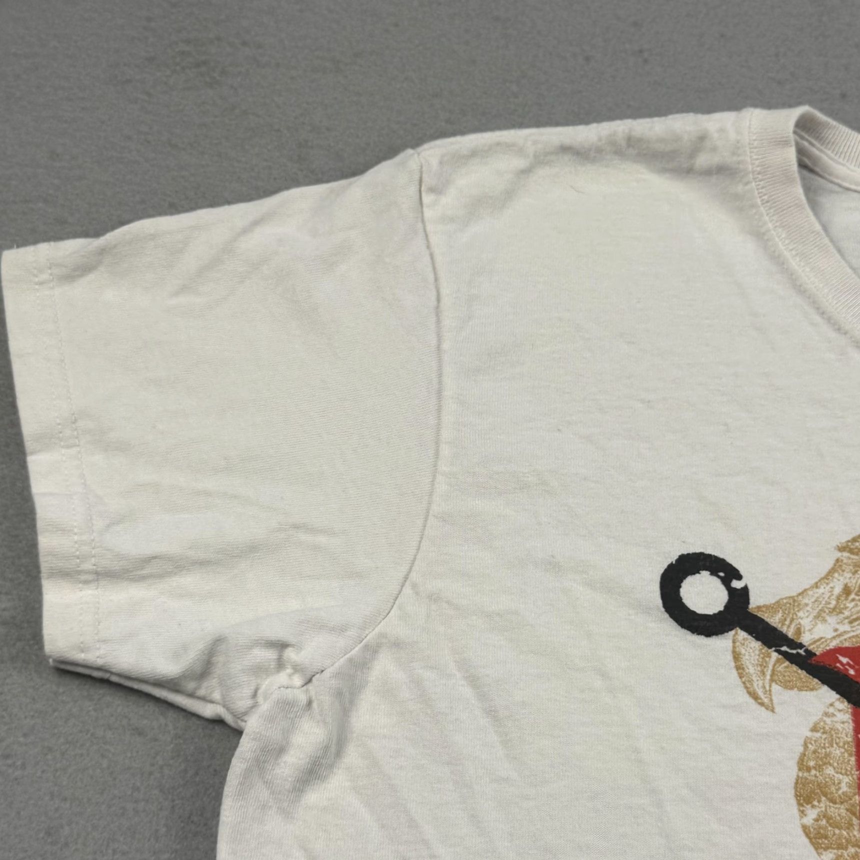 Gildan VINTAGE Mark Sultan Gildan Shirt Graphic Tee Large White Music Band Garage Rock Mens Size US L / EU 52-54 / 3 - 3 Thumbnail