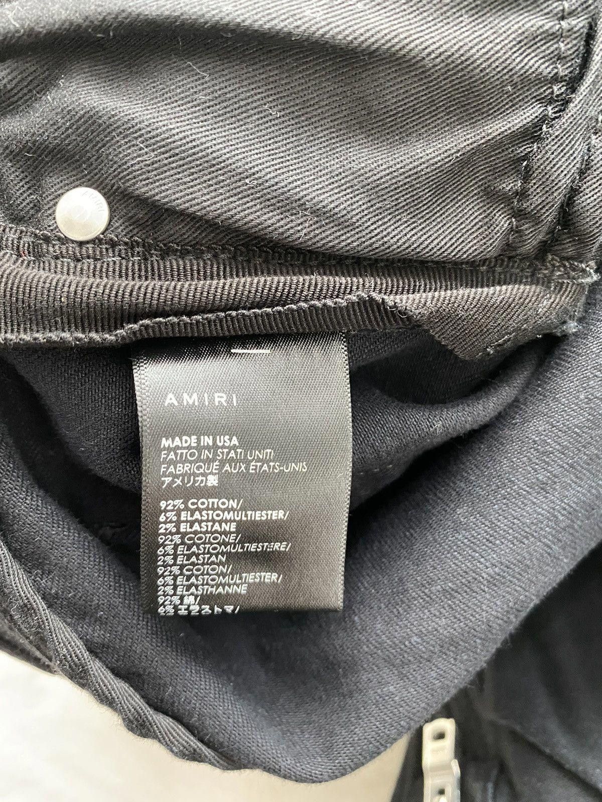 Amiri Amiri Antique Black MX2 Jeans Size US 36 / EU 52 - 4 Thumbnail