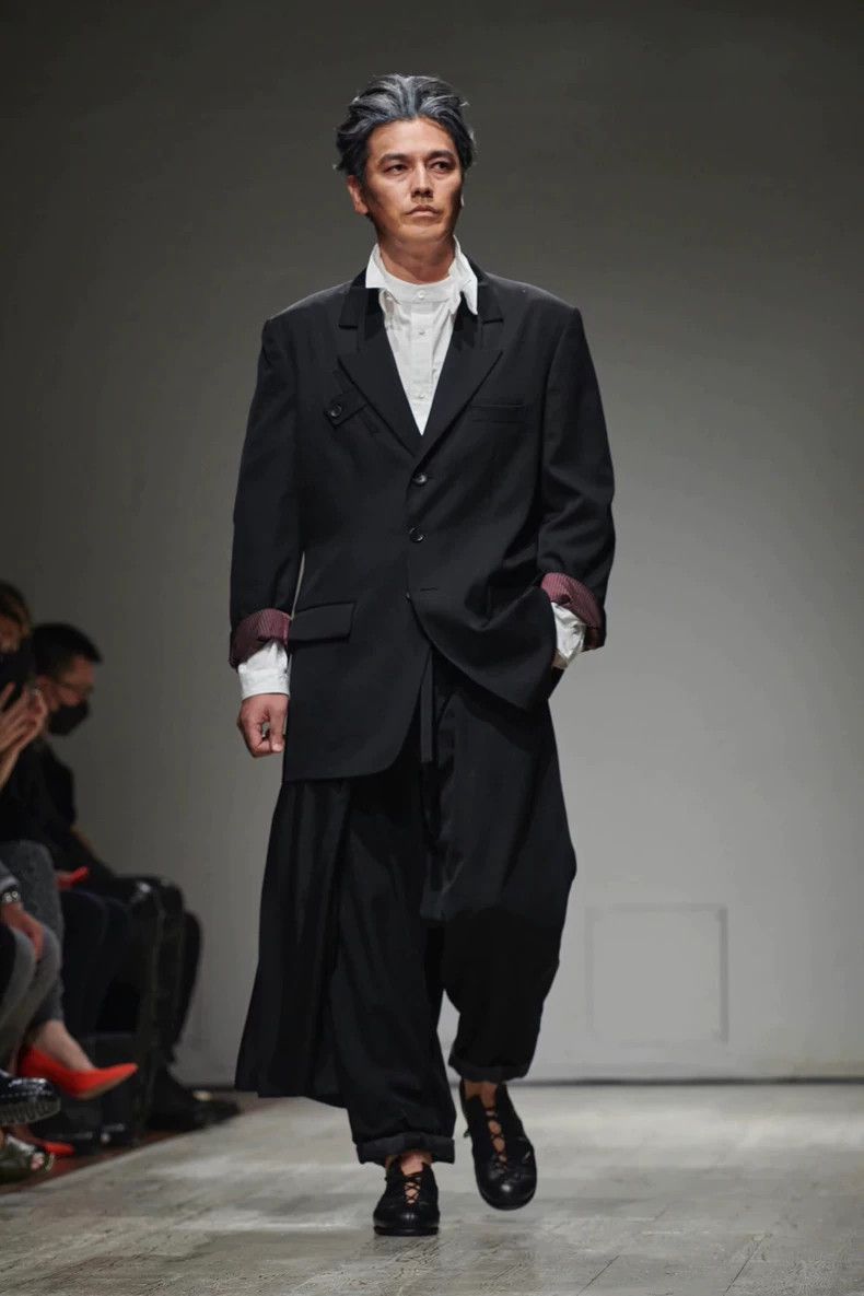 Yohji Yamamoto Yohji Yamamoto23SS Lapel Show Jacket 2503-Nextarrow Size US M / EU 48-50 / 2 - 3 Thumbnail