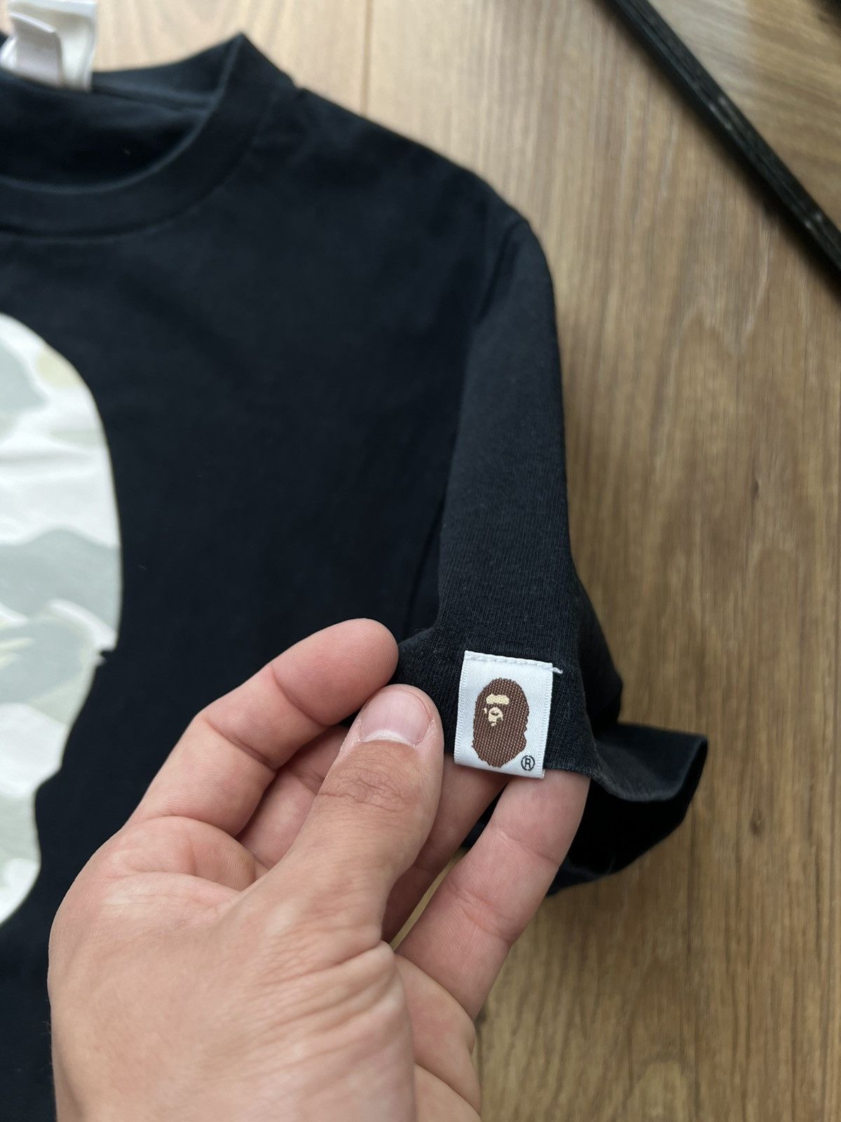 Bape BAPE CAMO HEAD COLLEGE TEE Size US M / EU 48-50 / 2 - 11 Thumbnail