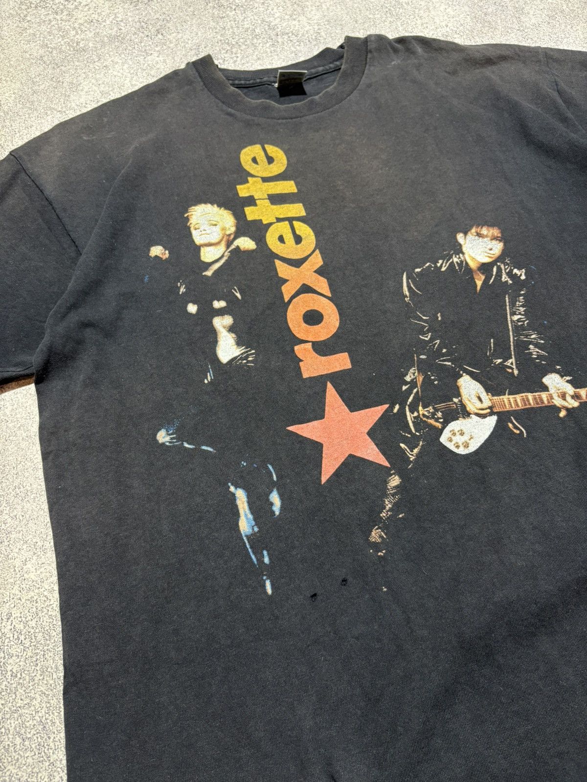 Band Tees Vintage 1991 ROXETTE Tshirt XL 90s Swedish pop rock duo Size US XL / EU 56 / 4 - 6 Thumbnail
