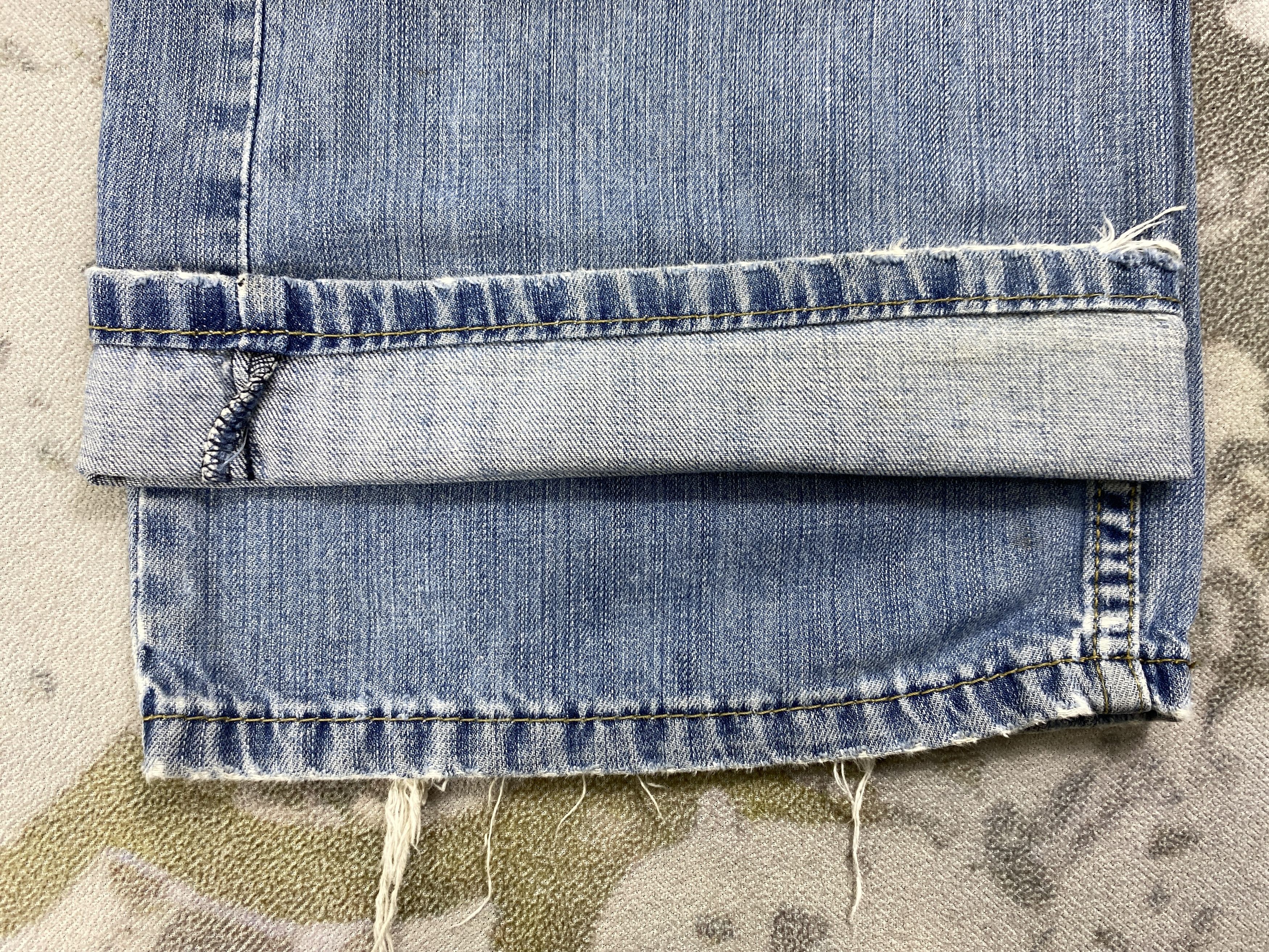 Japanese Brand Vintage Levi's 569 Denim 38 x 31.5 -JN376 Size US 38 / EU 54 - 15 Thumbnail