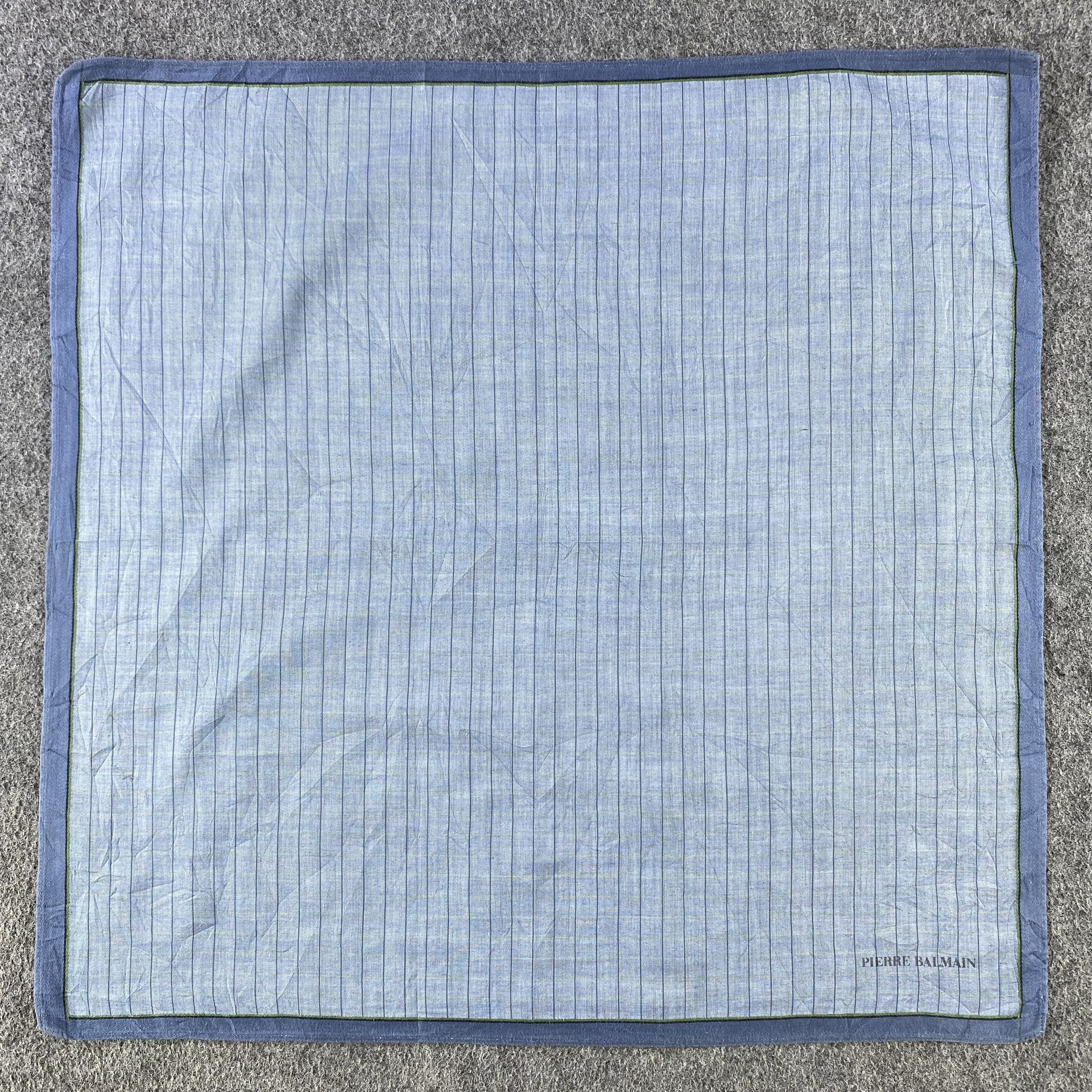 Pierre Balmain × Vintage Pierre Balmain Handkerchief/Neckerchief/Bandana HC833 Size ONE SIZE - 1 Thumbnail