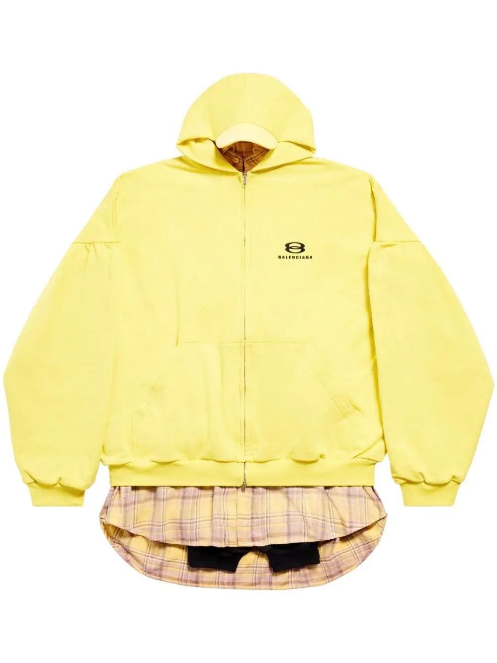 Balenciaga o1loc1c0925 772206 Unity Sports Icon Layered Hoodie Size US L / EU 52-54 / 3 - 1 Thumbnail