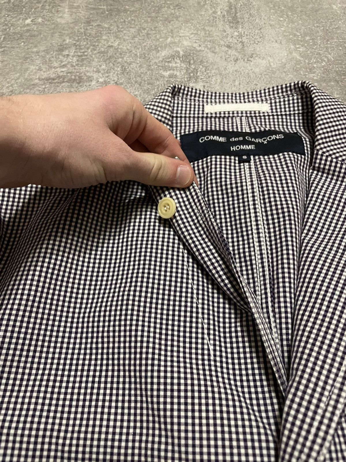 Comme des Garcons Vintage COMME des GARÇONS HOMME Blazer S Size US S / EU 44-46 / 1 - 5 Thumbnail