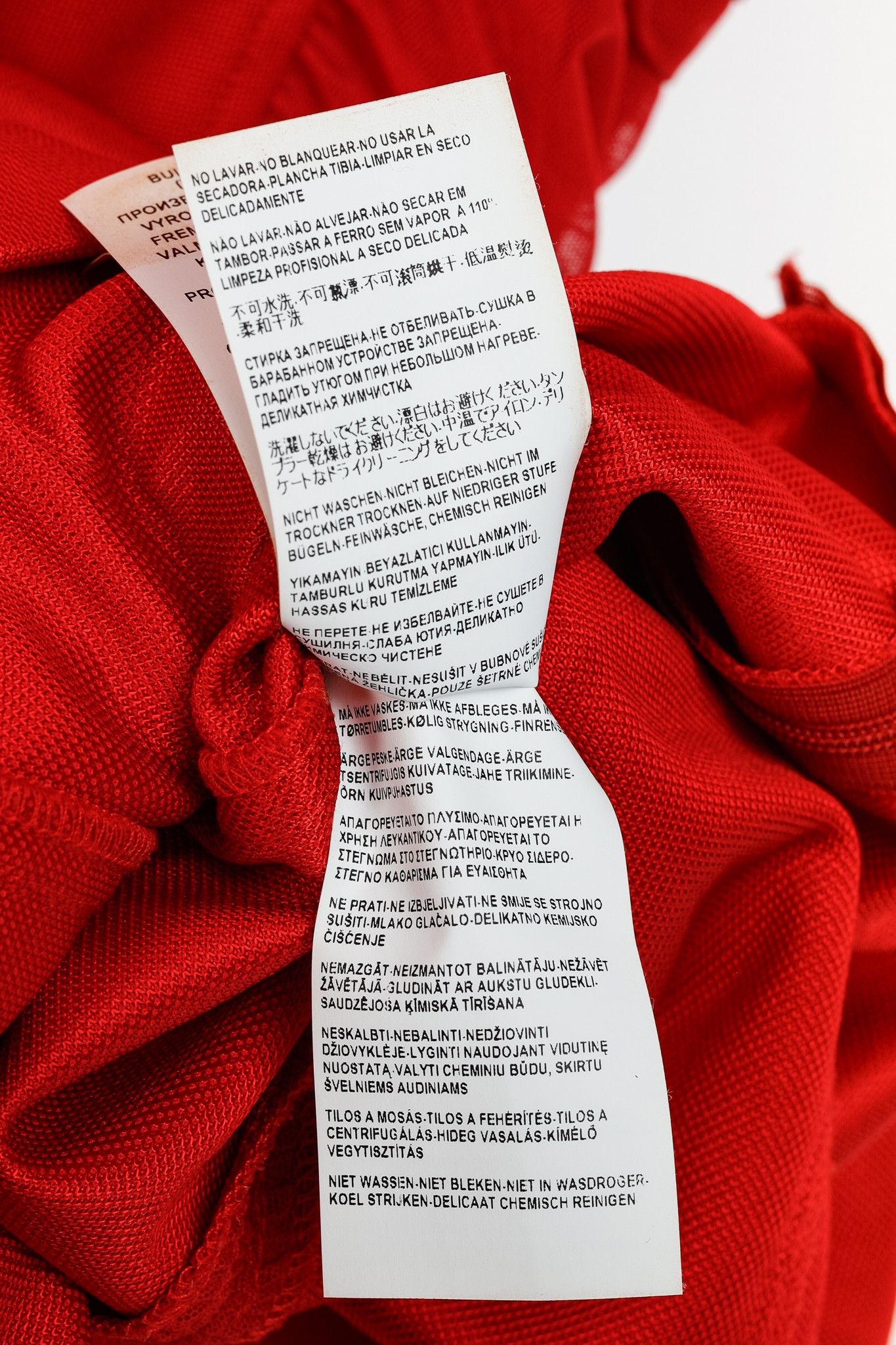 Versace Versace Collection Red Knit Ruched Bodycon Dress Size S / US 4 / IT 40 - 12 Thumbnail