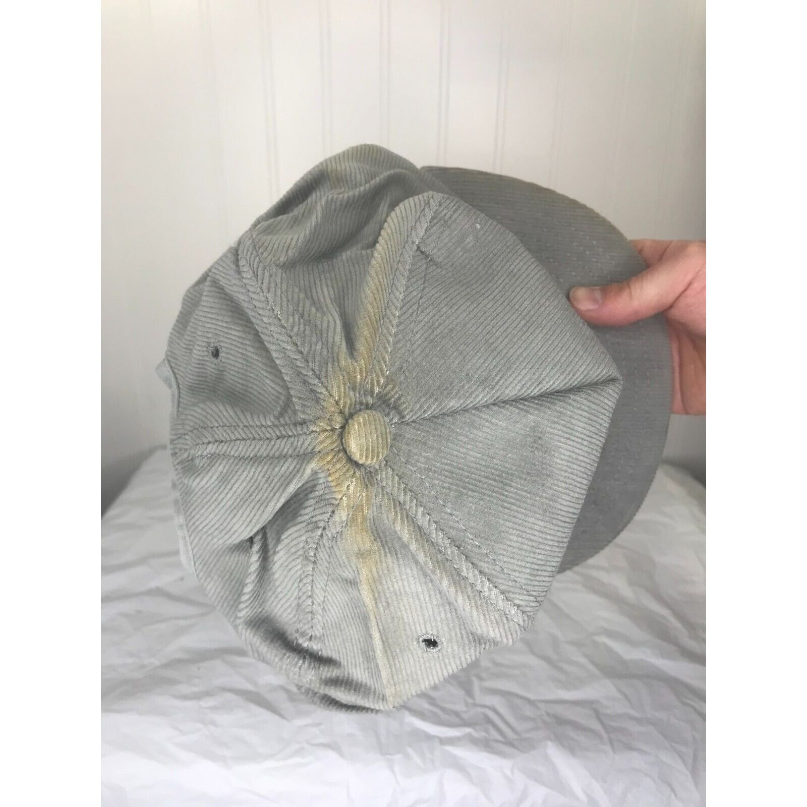 John Deere Vintage John Deere USA Corduroy Hat Embroidered Logo Deer Bu Size ONE SIZE - 2 Thumbnail