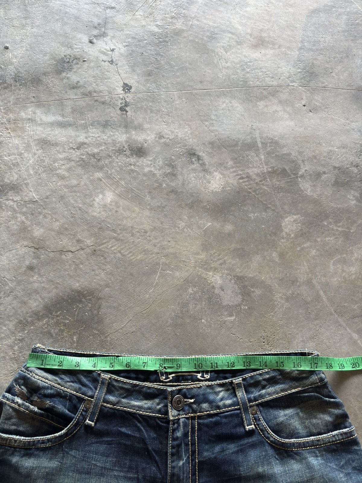 Robins Jeans ROBINS JEANS slim jeans cross wing back patches rapper Size US 34 / EU 50 - 17 Thumbnail