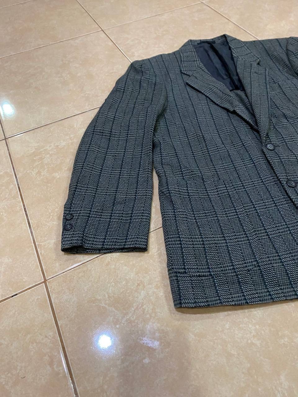 Japanese Brand × Vintage Vintage Blue Hills Checker Blazer Size US M / EU 48-50 / 2 - 3 Thumbnail