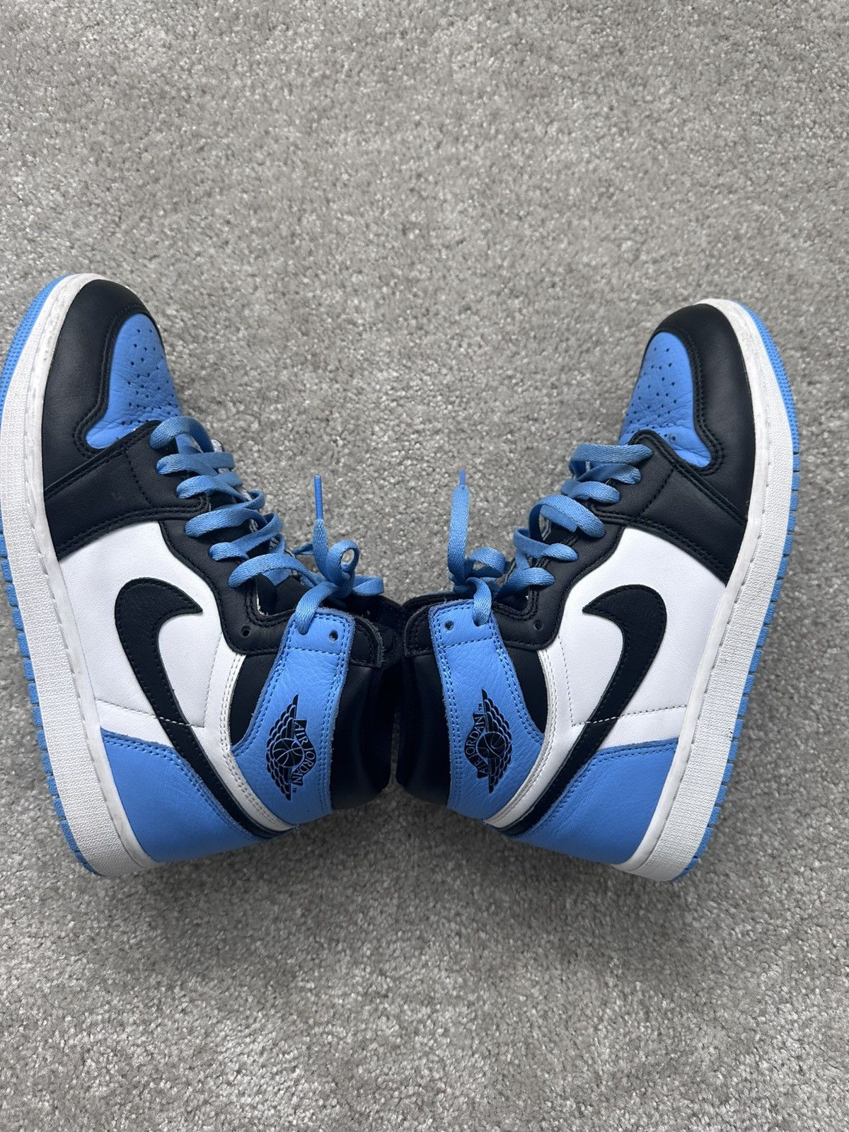 Jordan Brand unc jordan 1 blue toe Size US 9 / EU 42 - 4 Thumbnail