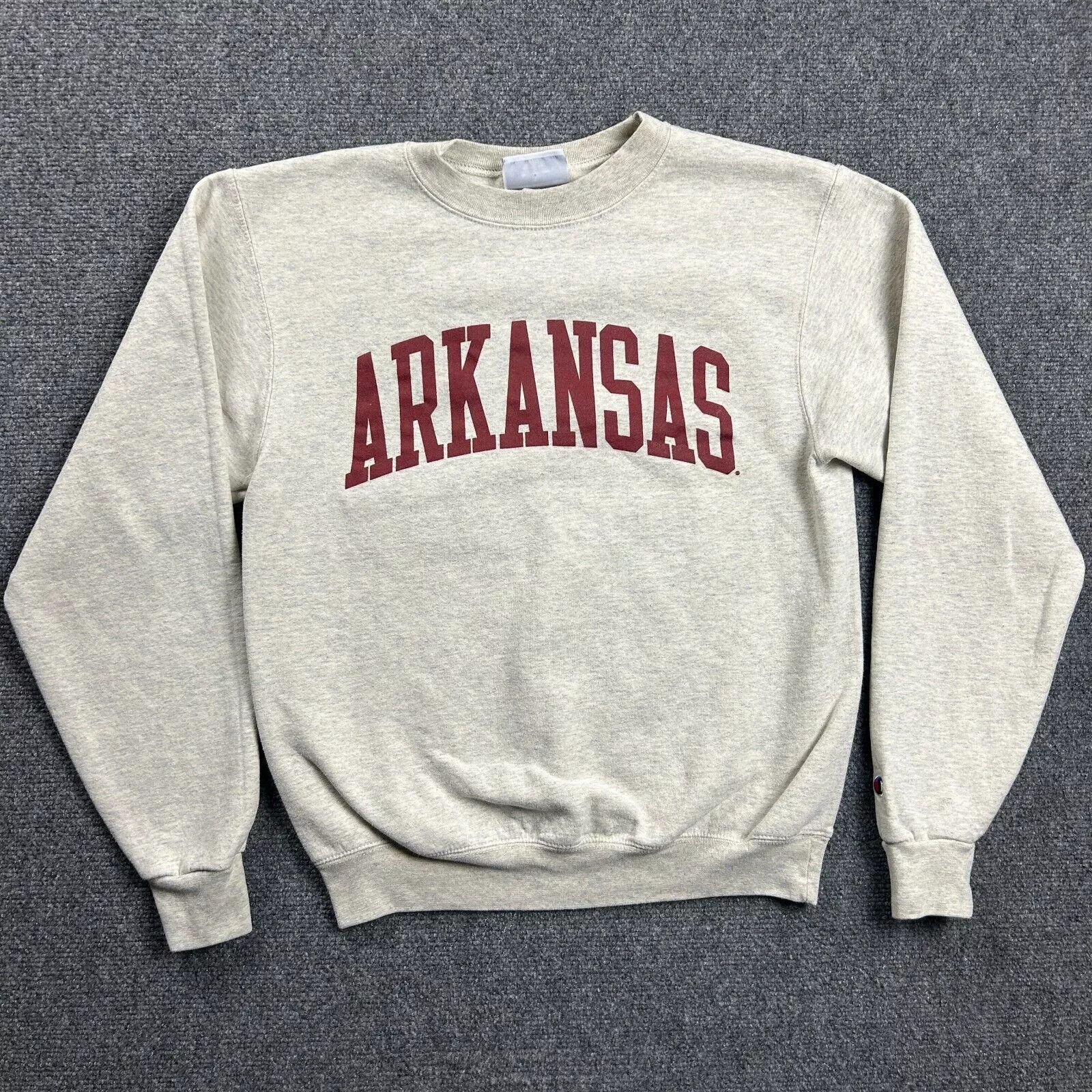 Champion Champion Sweatshirt Adults Small Ivory Arkansas Crew Neck Size US S / EU 44-46 / 1 - 1 Thumbnail