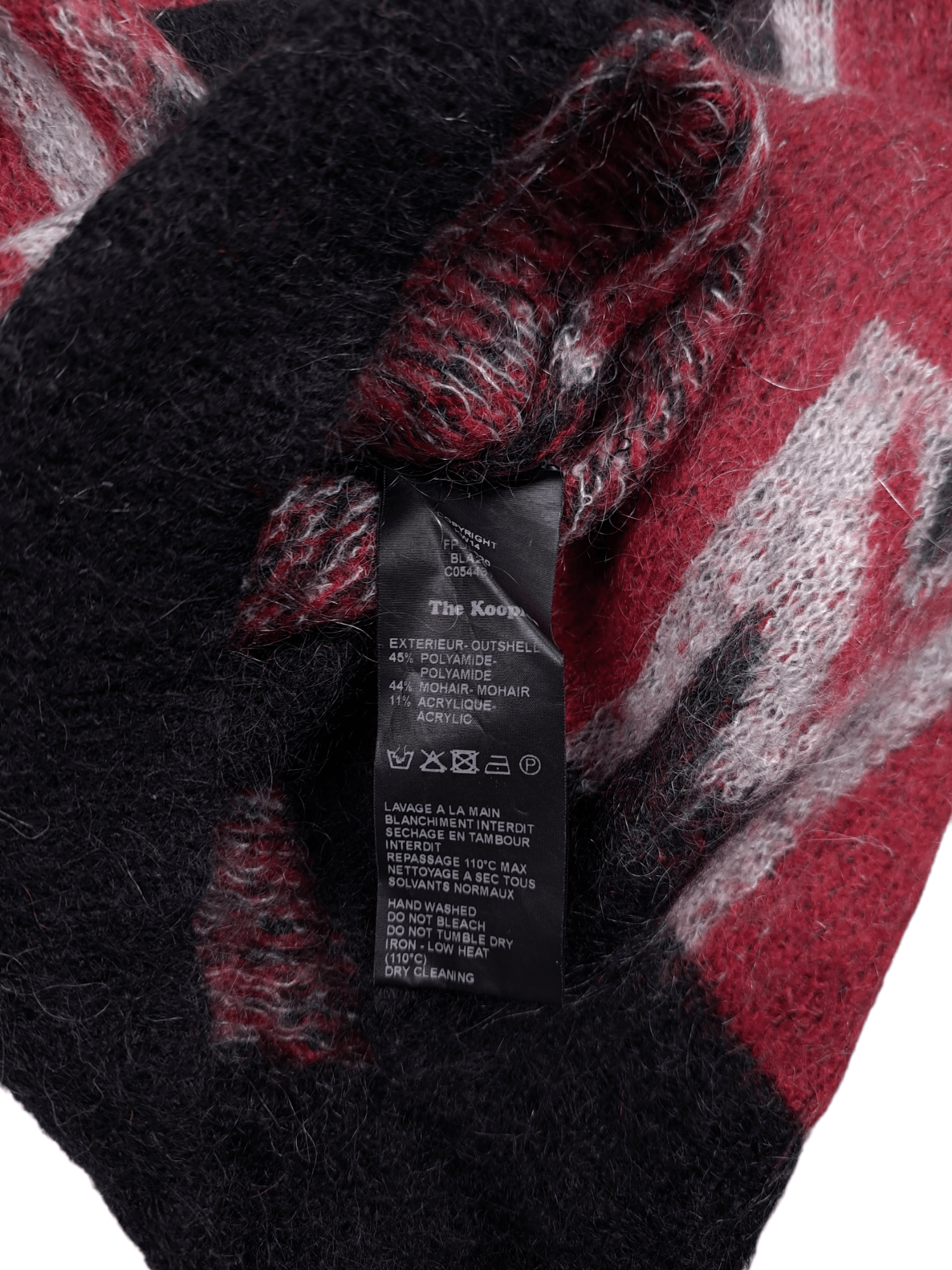 The Kooples The Kooples Mohair Multicolor Crazy Sweater Size S Size S / US 4 / IT 40 - 5 Thumbnail
