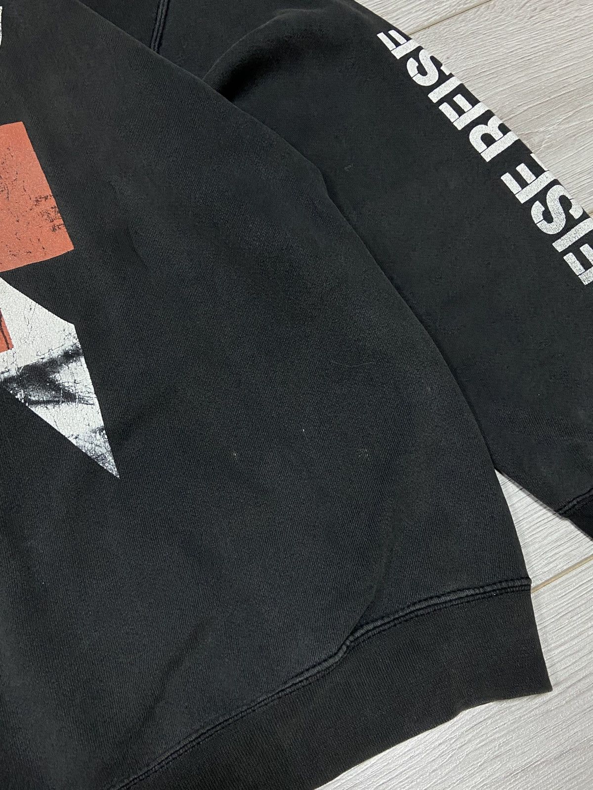 Vintage Vintage Rammstein Reise Reise Distressed Hoodie Size US XL / EU 56 / 4 - 15 Thumbnail
