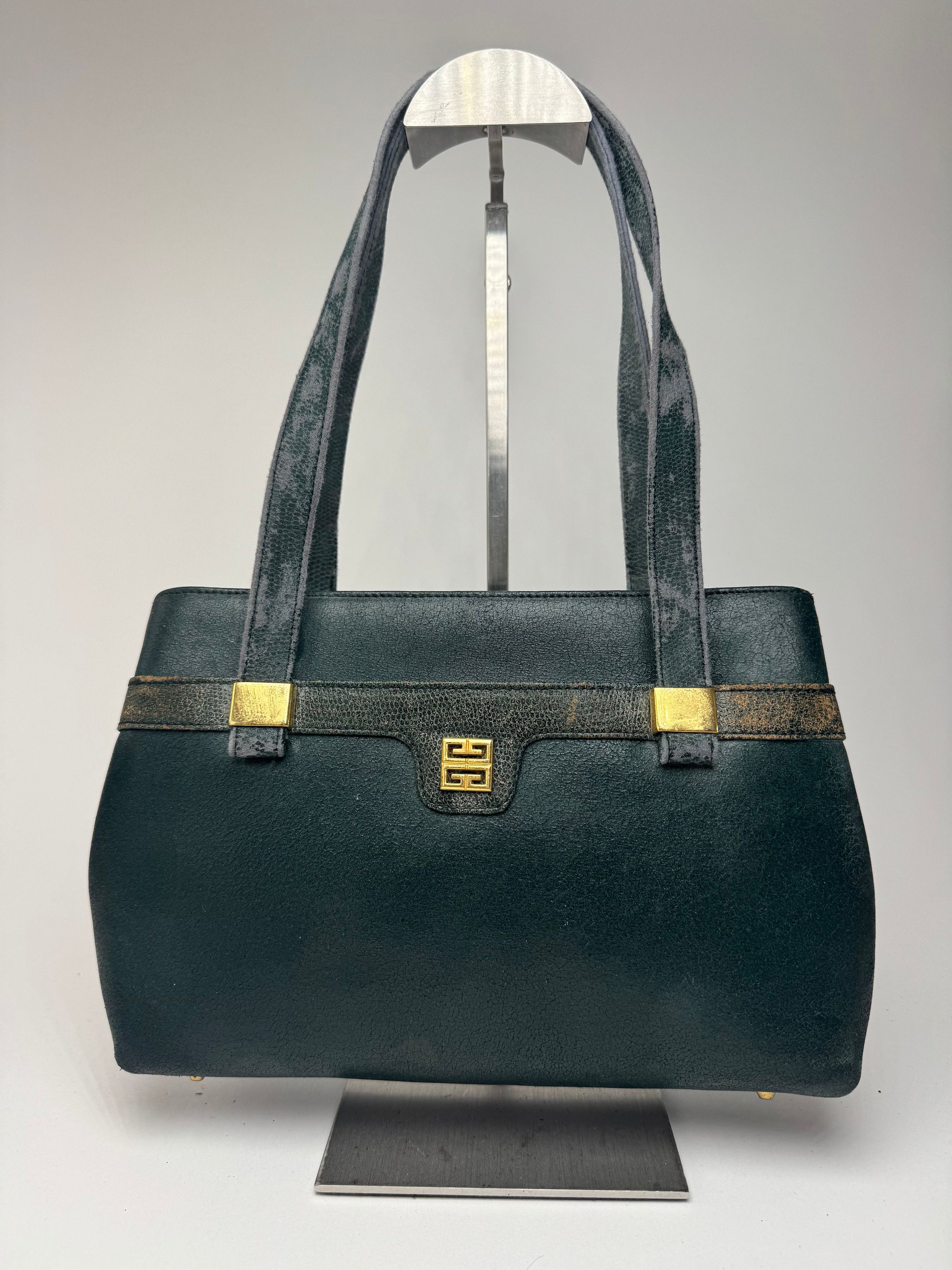 Givenchy Vintage Leather 4G bag green Size ONE SIZE - 1 Thumbnail