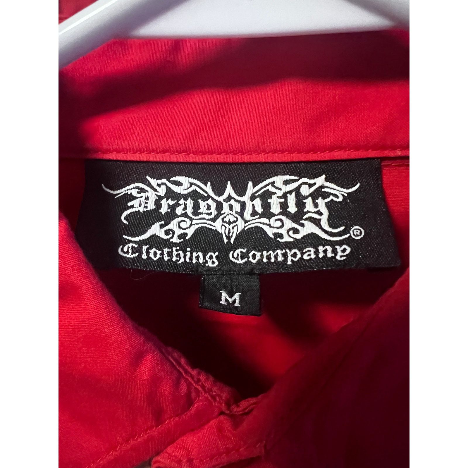 Dragonfly Dragonfly Rockabilly Cowboy Western Red Pearl Snap Shirt M Size US M / EU 48-50 / 2 - 9 Thumbnail