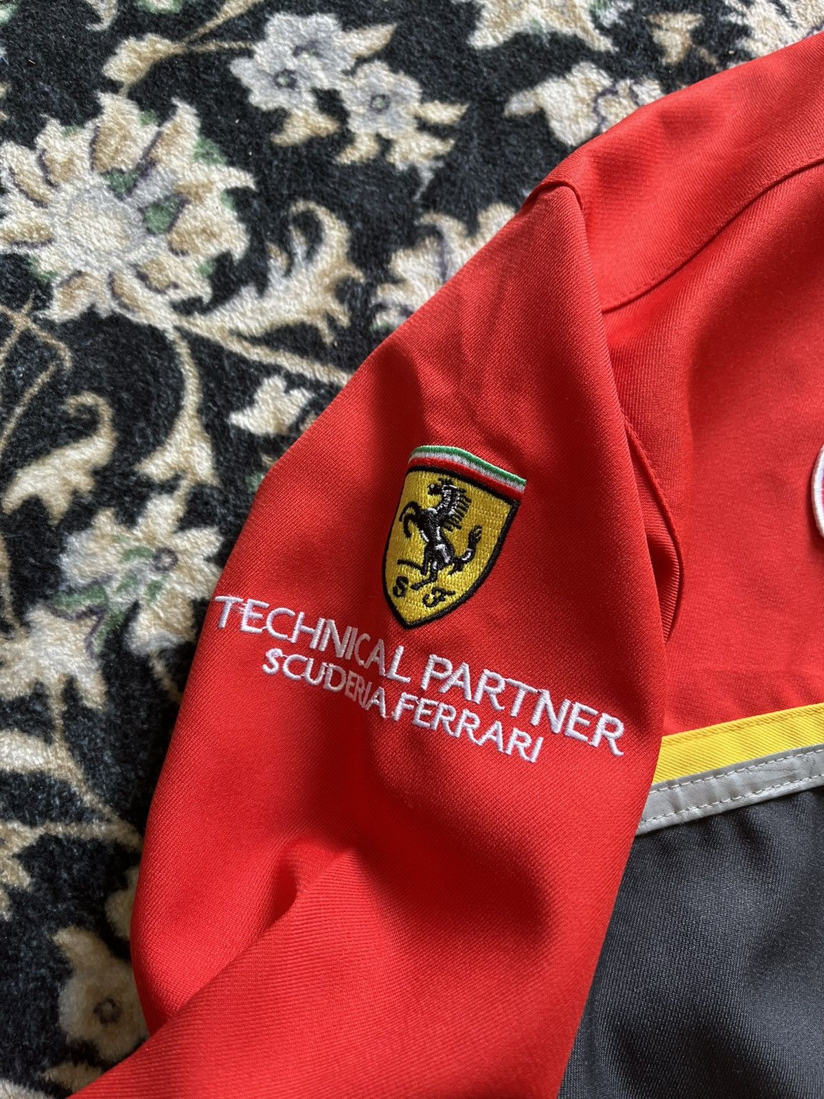 Ferrari Vintage Scuderia Ferrari Shell Helix Coverall Jumpsuit Size US M / EU 48-50 / 2 - 5 Thumbnail