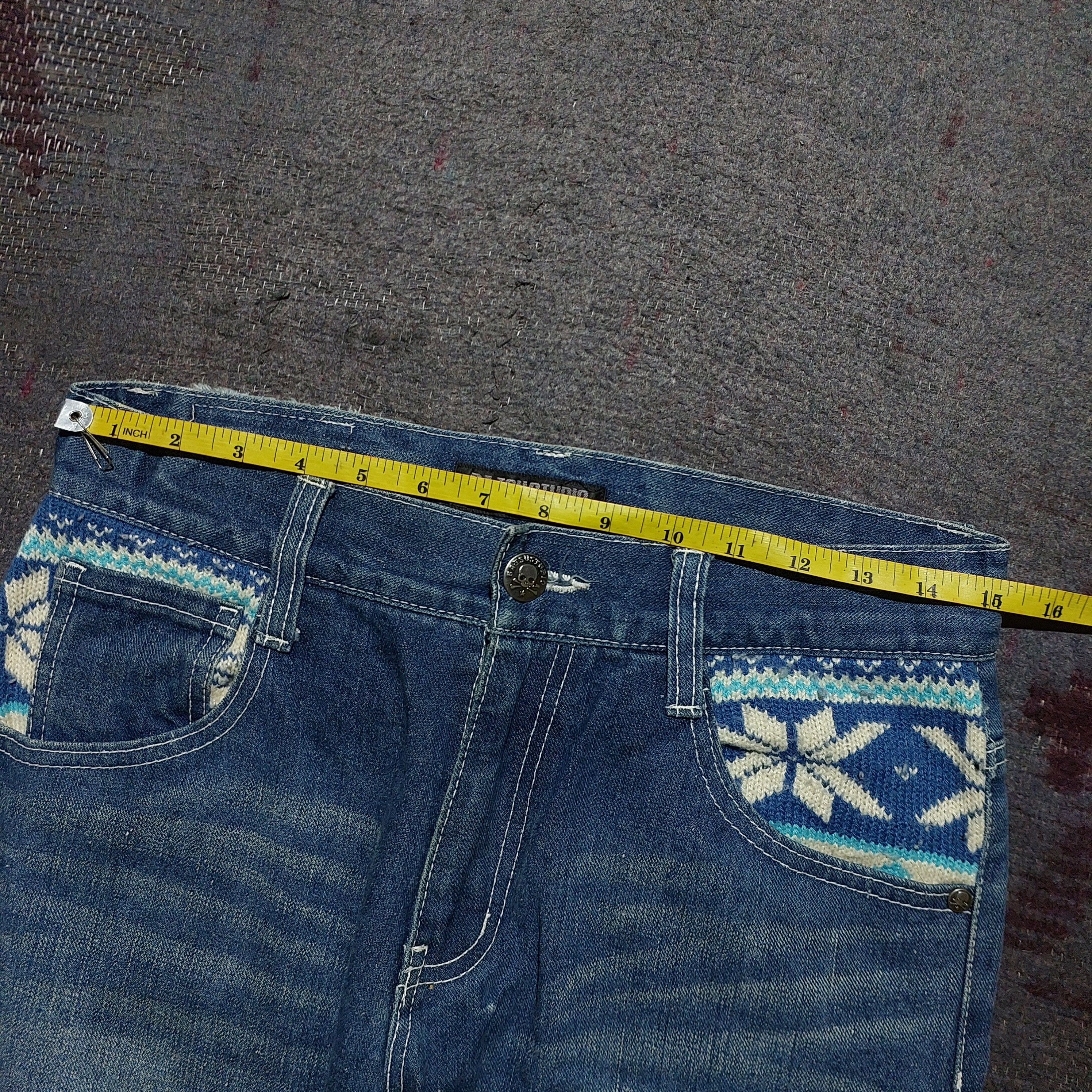 Japanese Brand BA-TSUSTUDIO navajo pocket wol blue jeans Size US 30 / EU 46 - 15 Thumbnail