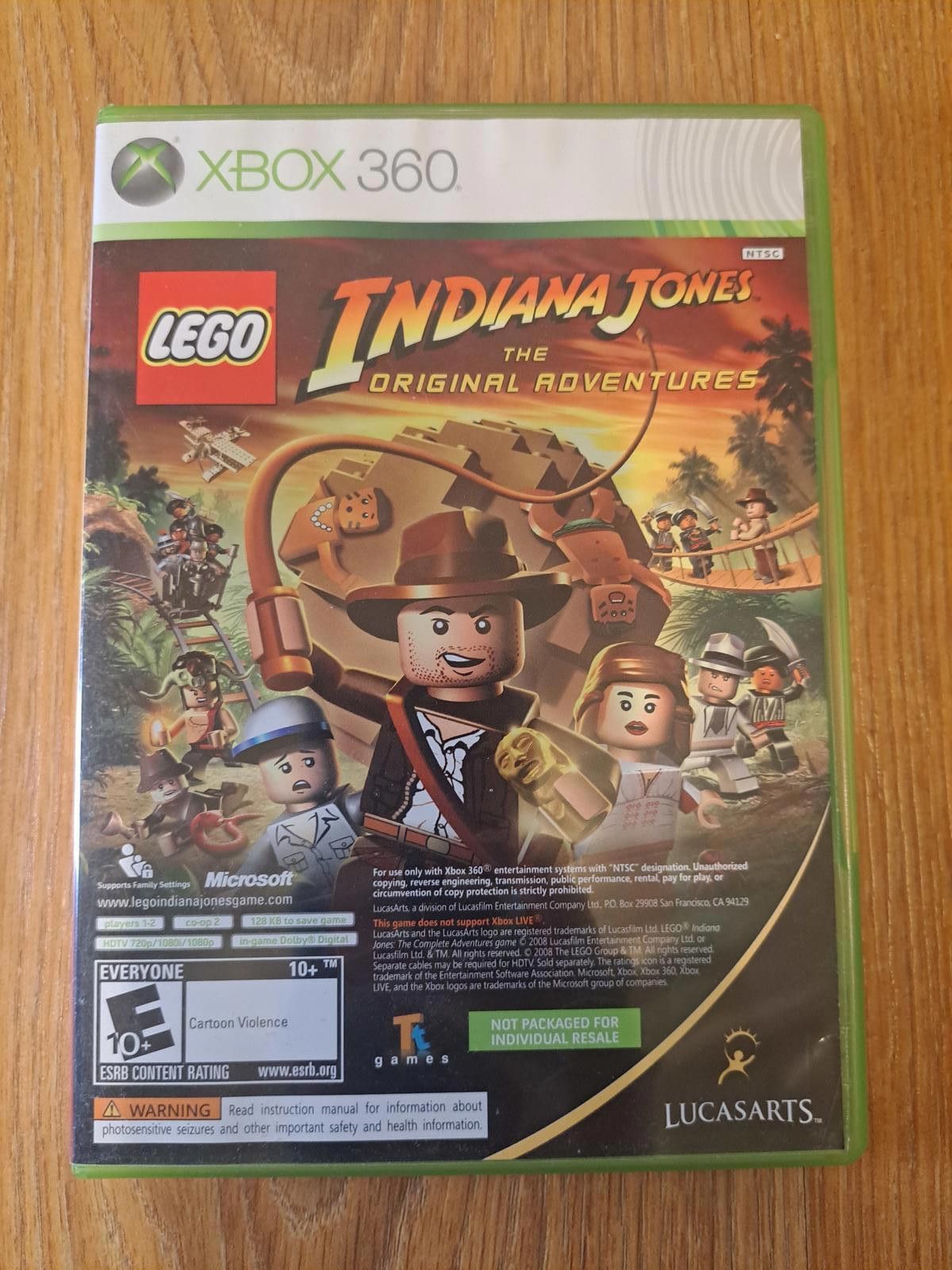 Other LEGO Indiana Jones Kung Fu Panda Xbox 360 COMPLETE Size ONE SIZE - 1 Thumbnail
