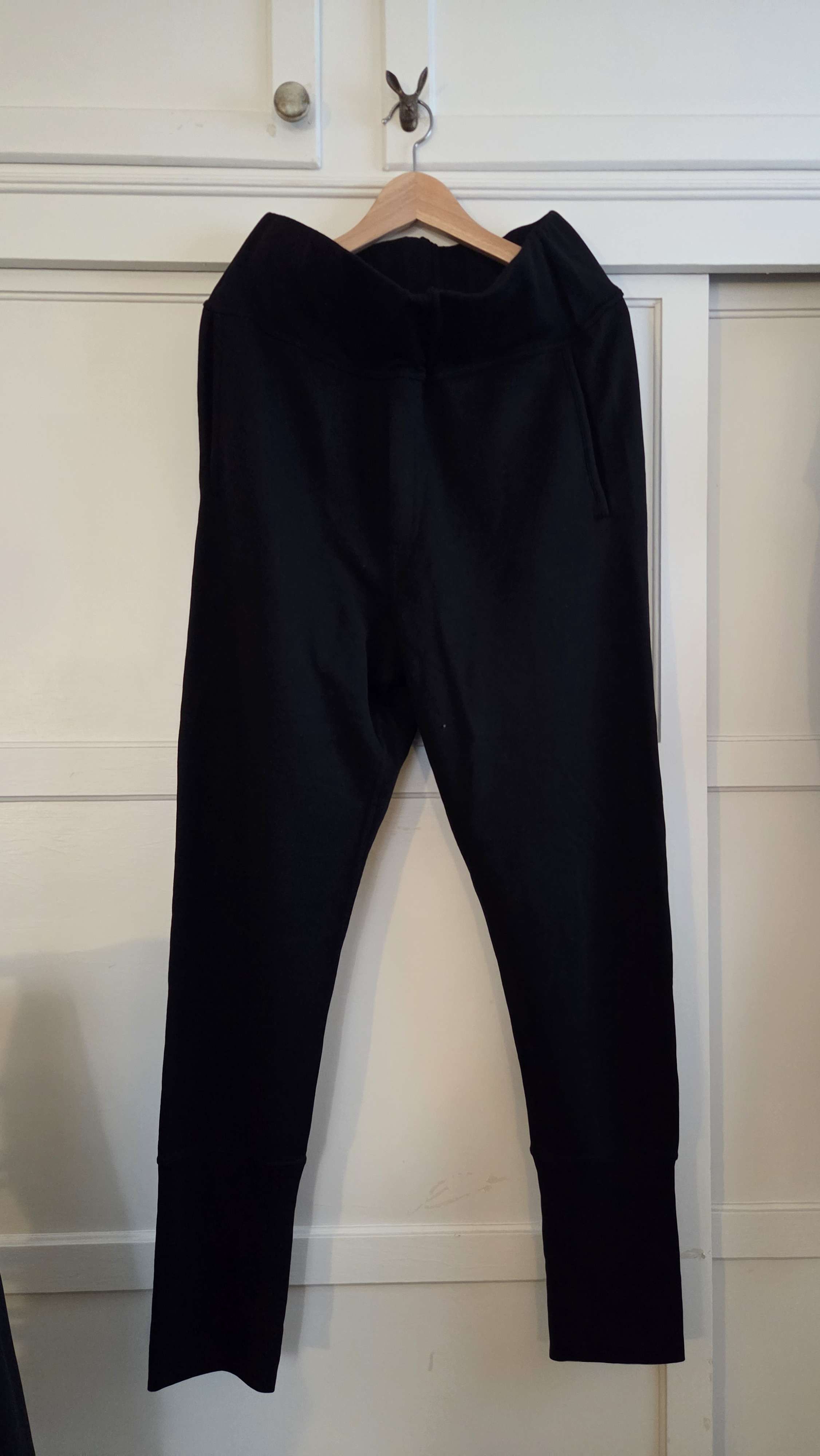 Ann Demeulemeester Ann Demeulemeester black cotton pants see sizing note Size US 28 / EU 44 - 1 Thumbnail