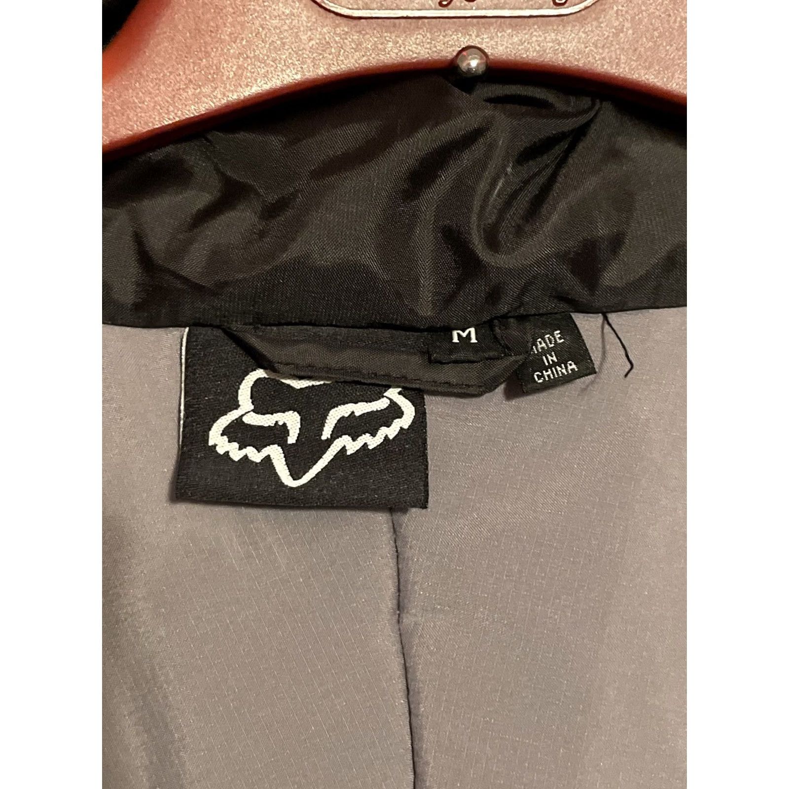 Fox Racing Fox Jacket Parka Mens Size M Black Nylon Fleece Lined Coat Racing 20063 Mens Size US M / EU 48-50 / 2 - 5 Thumbnail