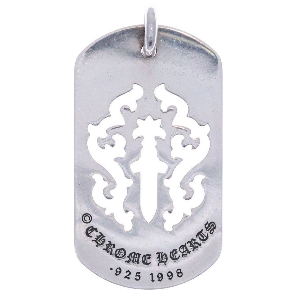 Chrome Hearts CHROME HEARTS D TAG DAGGER DOG TAG NECKLACE Size ONE SIZE - 1 Thumbnail