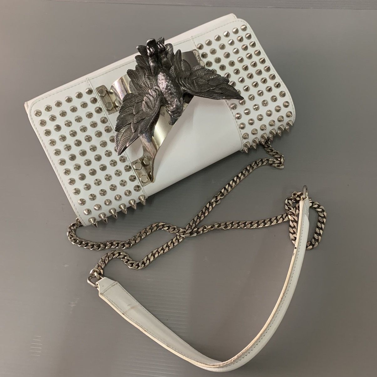 Philipp Plein 💥🔥HOT SALE🔥💥Authentic Philipp Plein Leather Slingbag Clutch Size ONE SIZE - 5 Thumbnail