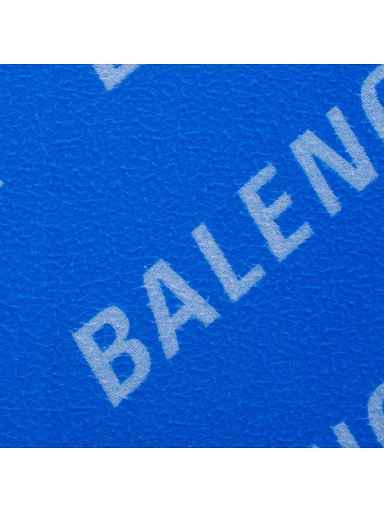 Balenciaga o1bcso1str1024 Size: OS / Allover Logo Macro Scarf Size ONE SIZE - 3 Thumbnail