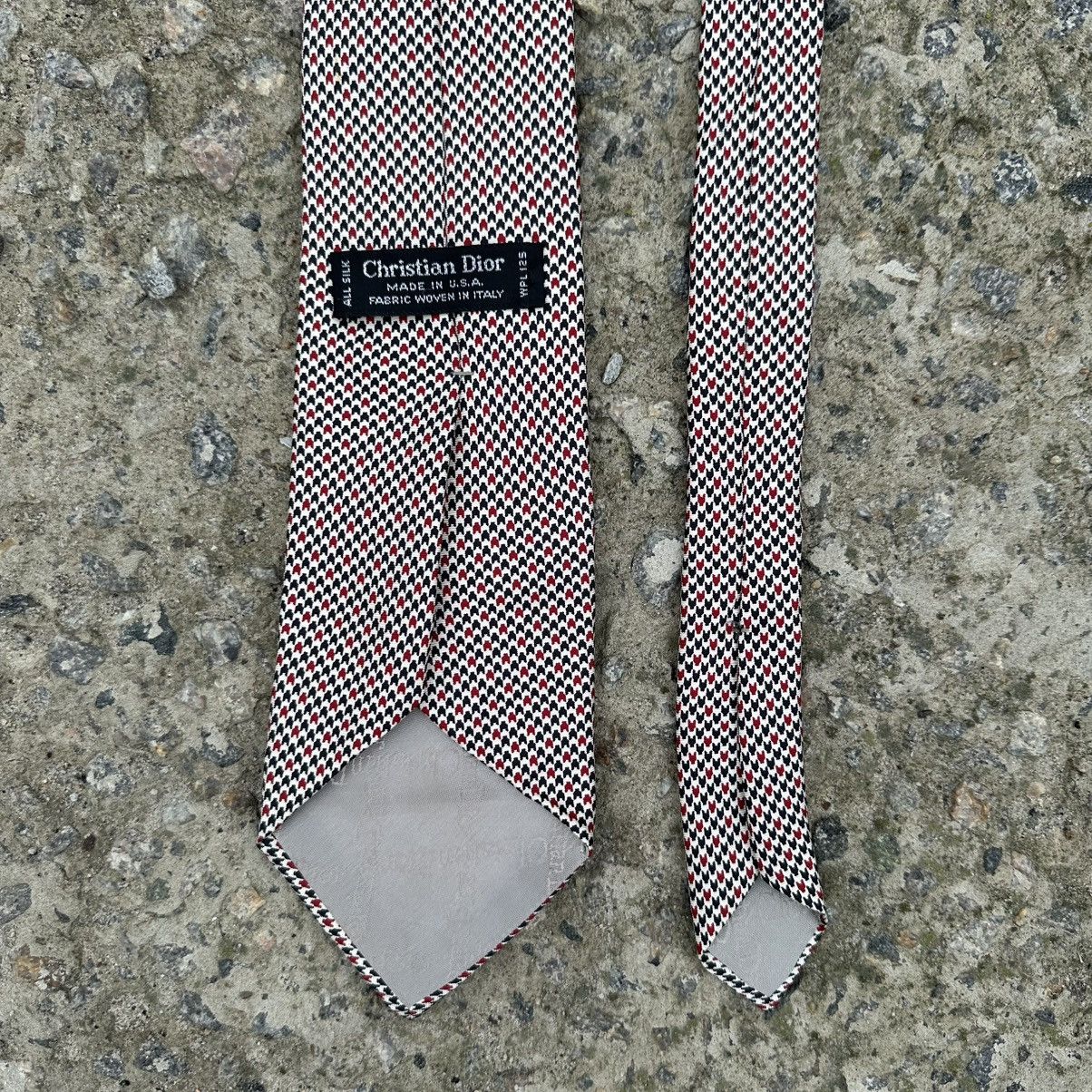Christian Dior Monsieur Luxury Christian Dior Tie Silk Old Money Italy Y2K 00s USA Size ONE SIZE - 9 Thumbnail