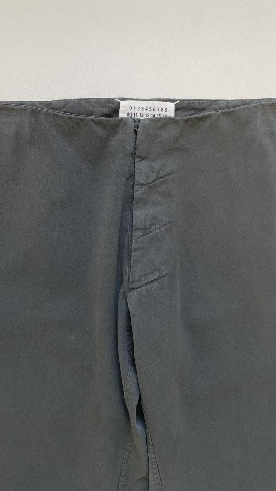 Maison Margiela S/S 06 Gray Cotton Wide Leg Utility Pants Size US 34 / EU 50 - 5 Thumbnail