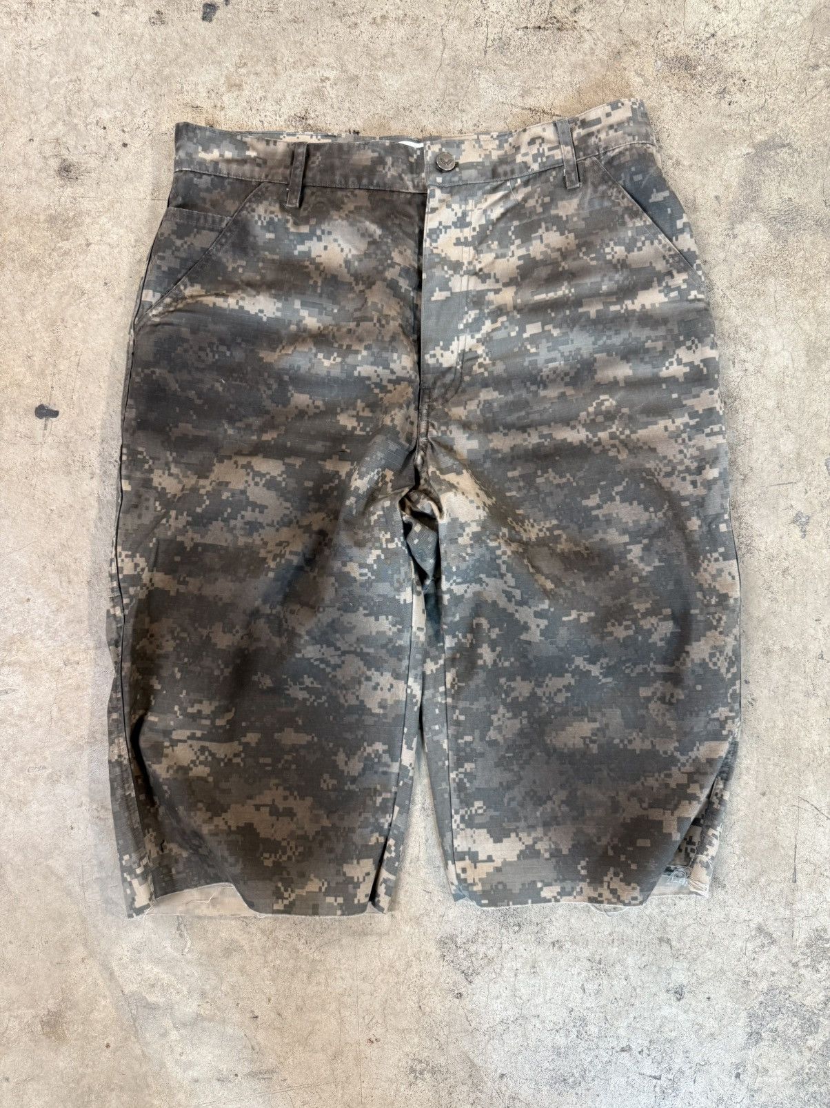 Alexander Digenova Dirty Camo Underground Shorts