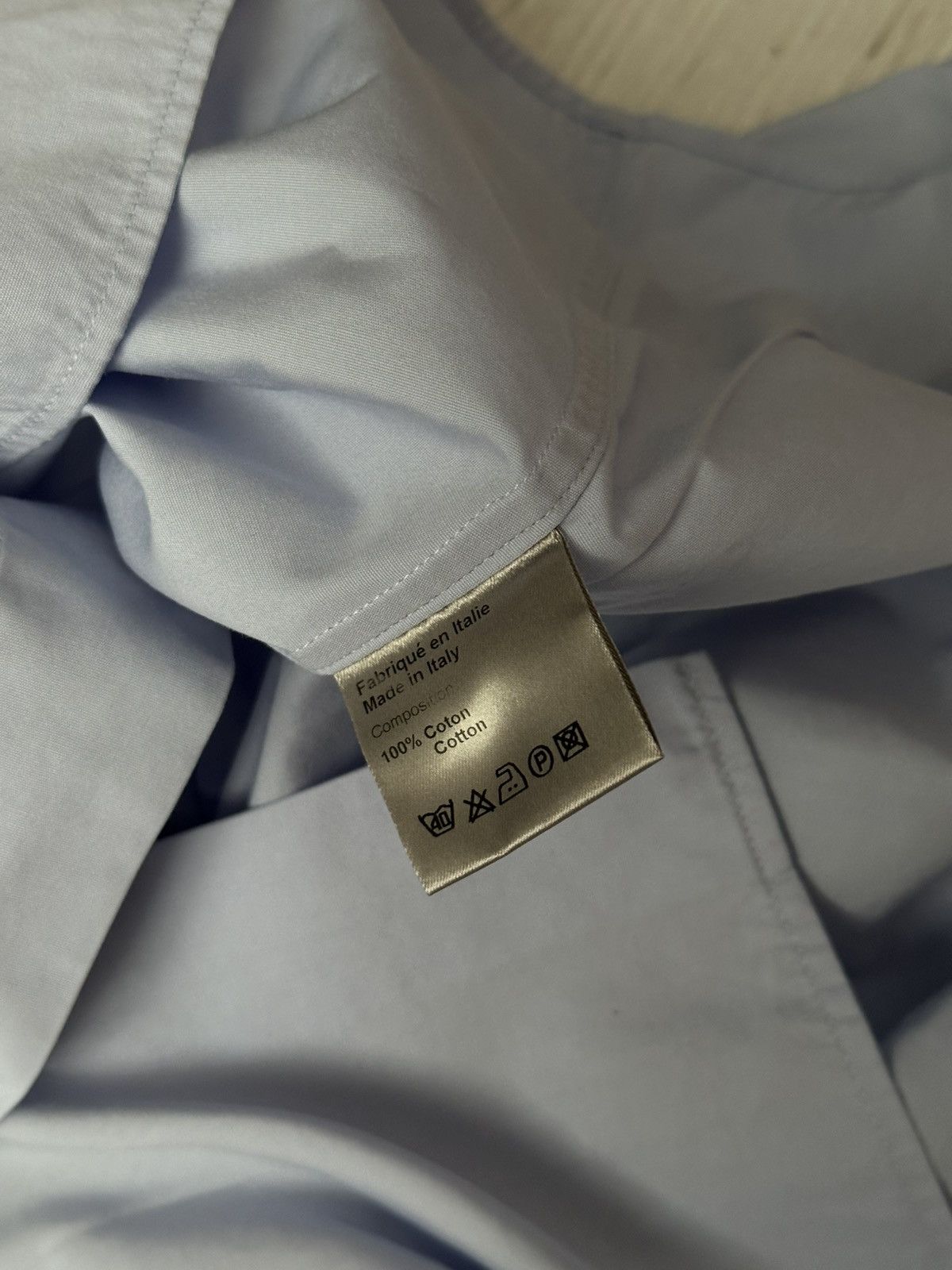 Dior 🔥 Dior Homme Cotton Shirt Size US L / EU 52-54 / 3 - 4 Thumbnail