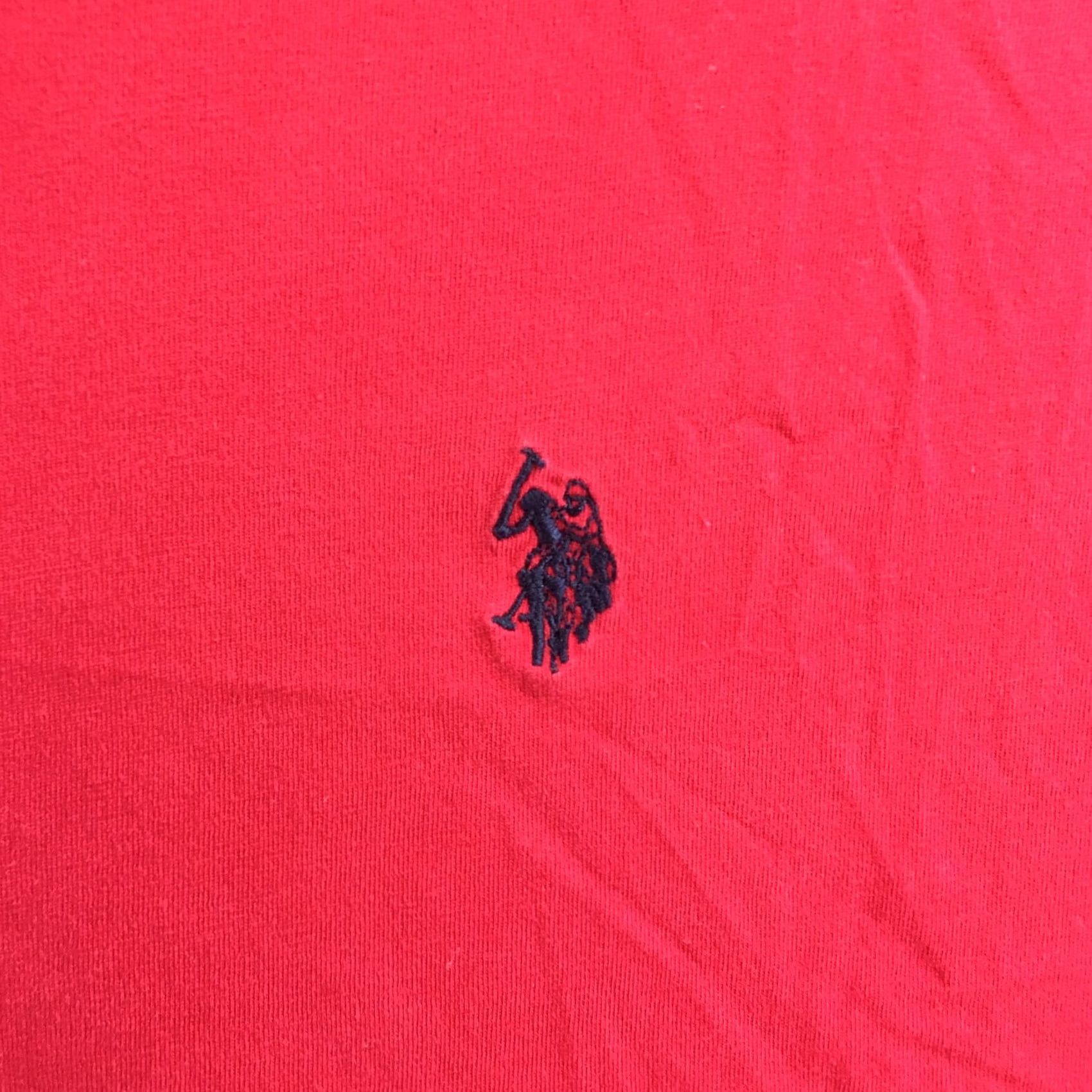 U.S. Polo Assn. U.S. Polo Assn. T-Shirts Mens 3XL Red Cotton Pullover Short Sleeve Crew Neck Size US XXL / EU 58 / 5 - 4 Thumbnail