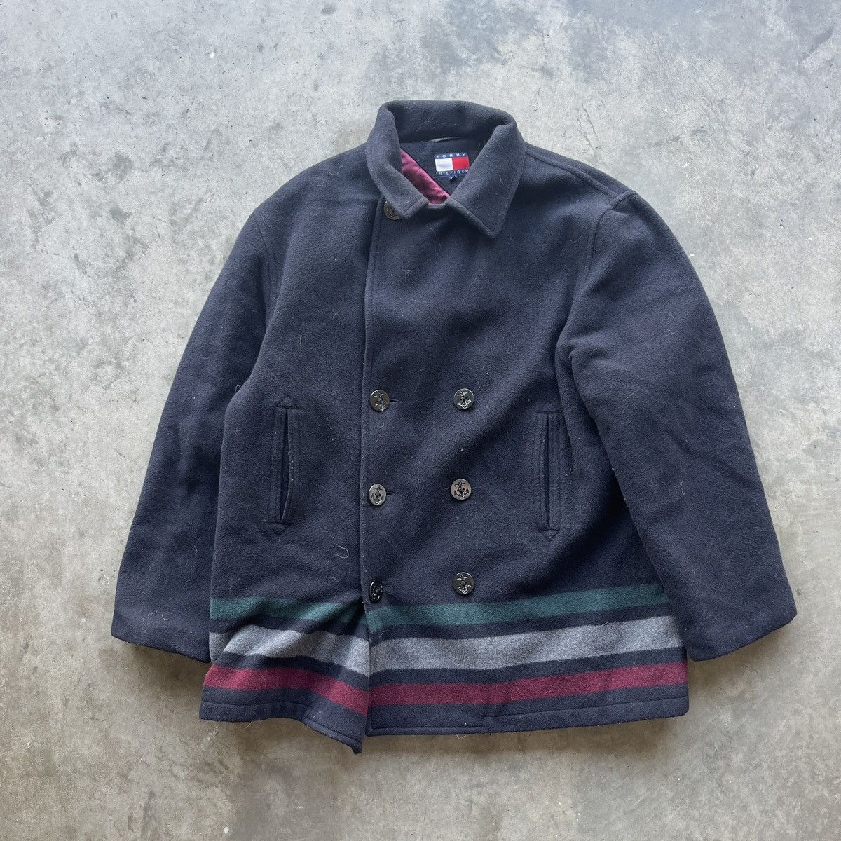 Vintage Tommy Hilfiger Deck Coat Wool