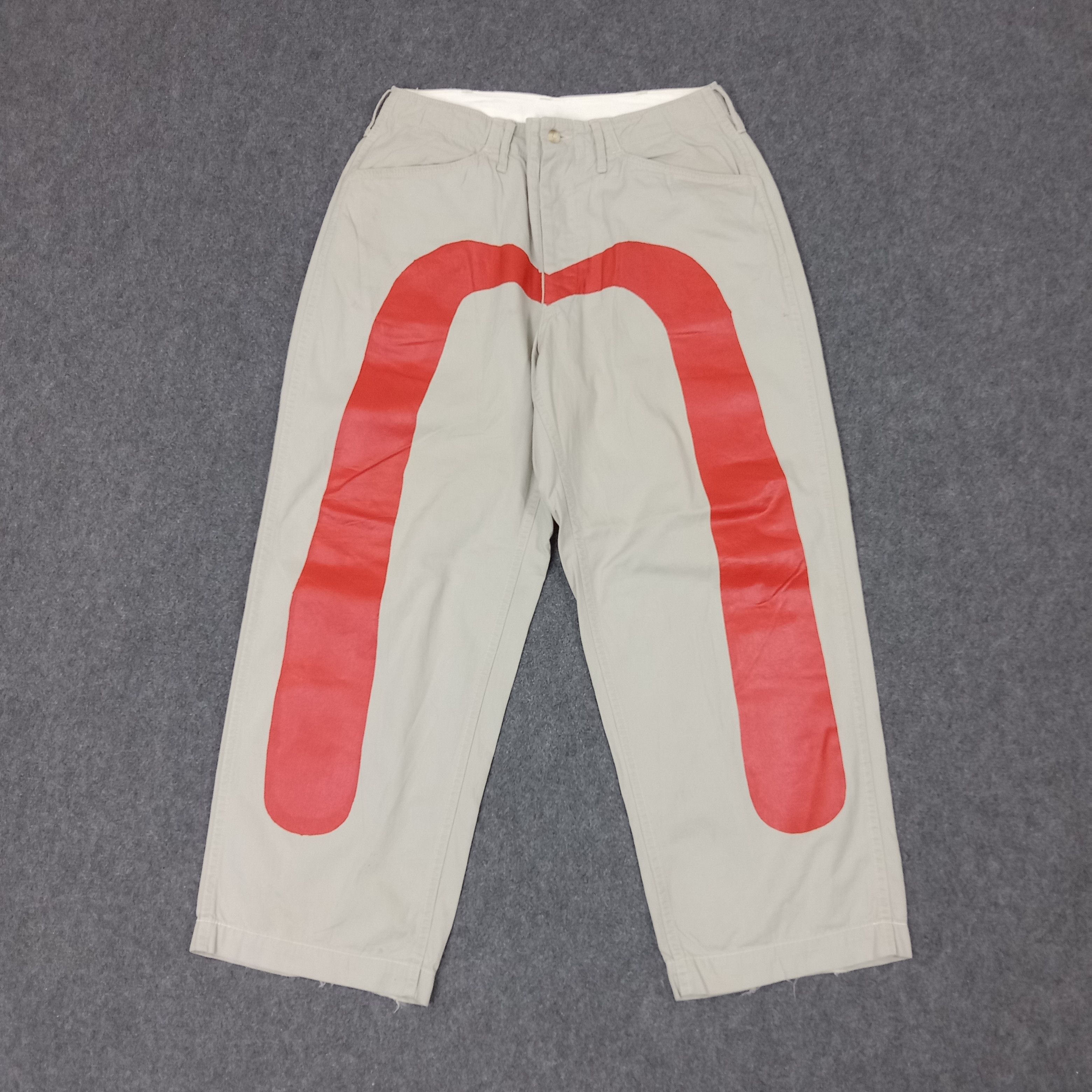 Evisu × Japanese Brand × Vintage Evisu Japanese Brand Daicock Custom Casual Pants C217N2 Size US 30 / EU 46 - 1 Thumbnail