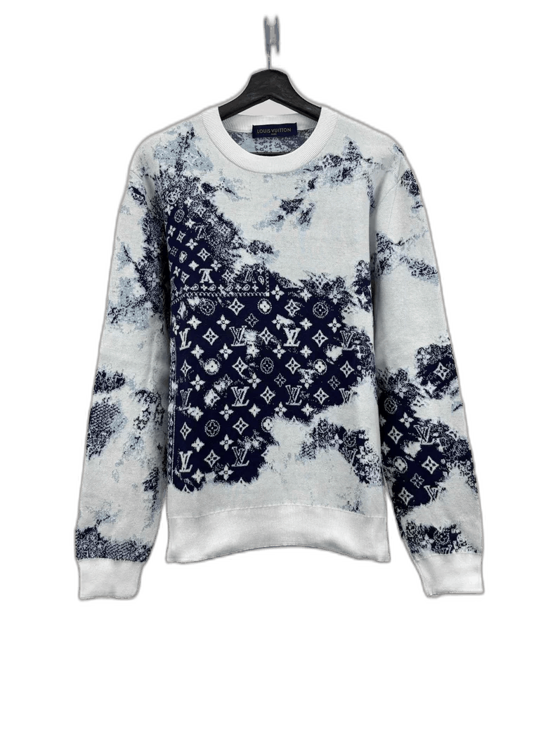 Louis Vuitton Louis Vuitton Tie-Dye Pattern Knit Sweater Size US L / EU 52-54 / 3 - 1 Thumbnail