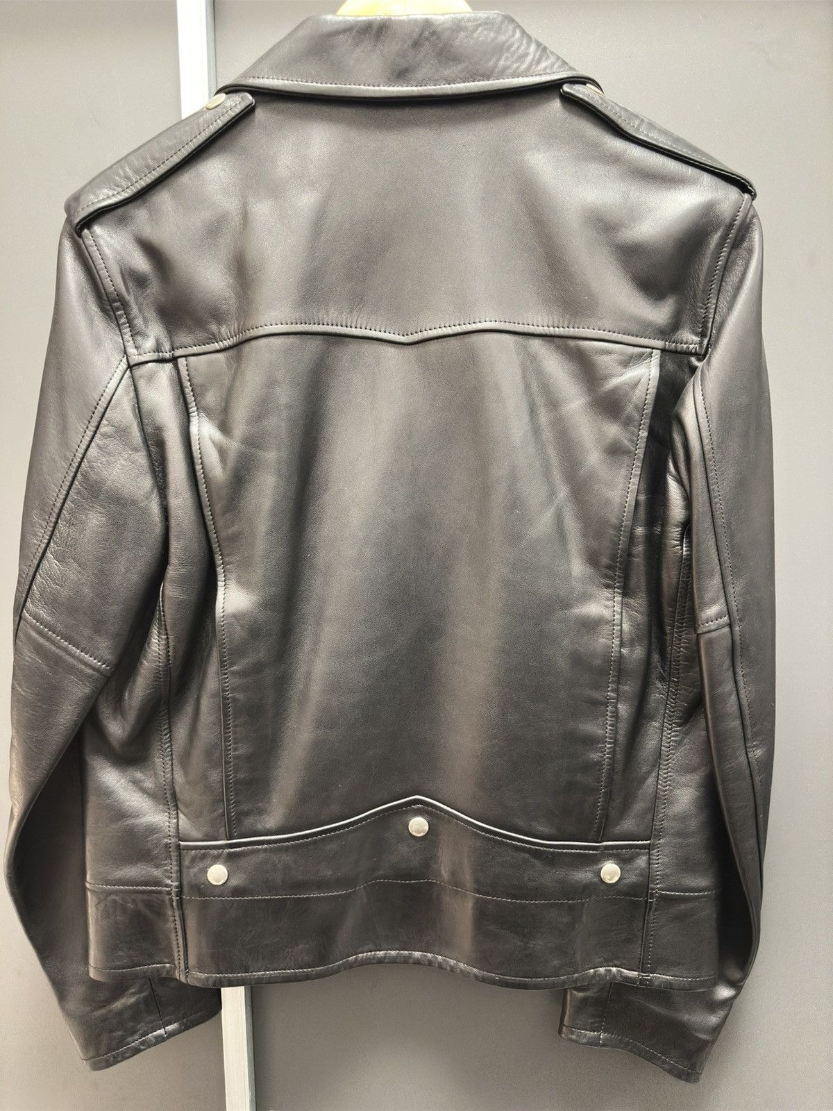 Saint Laurent Paris Saint laurent paris 2014 lamb leather jacket by Hedi Size US L / EU 52-54 / 3 - 2 Thumbnail