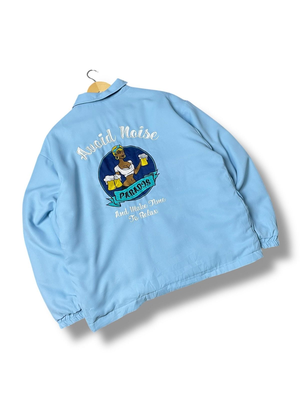 Japanese Brand × Seditionaries × Vintage AZUL By Moussy Back Embroidery Blouson (77) Size US M / EU 48-50 / 2 - 10 Thumbnail